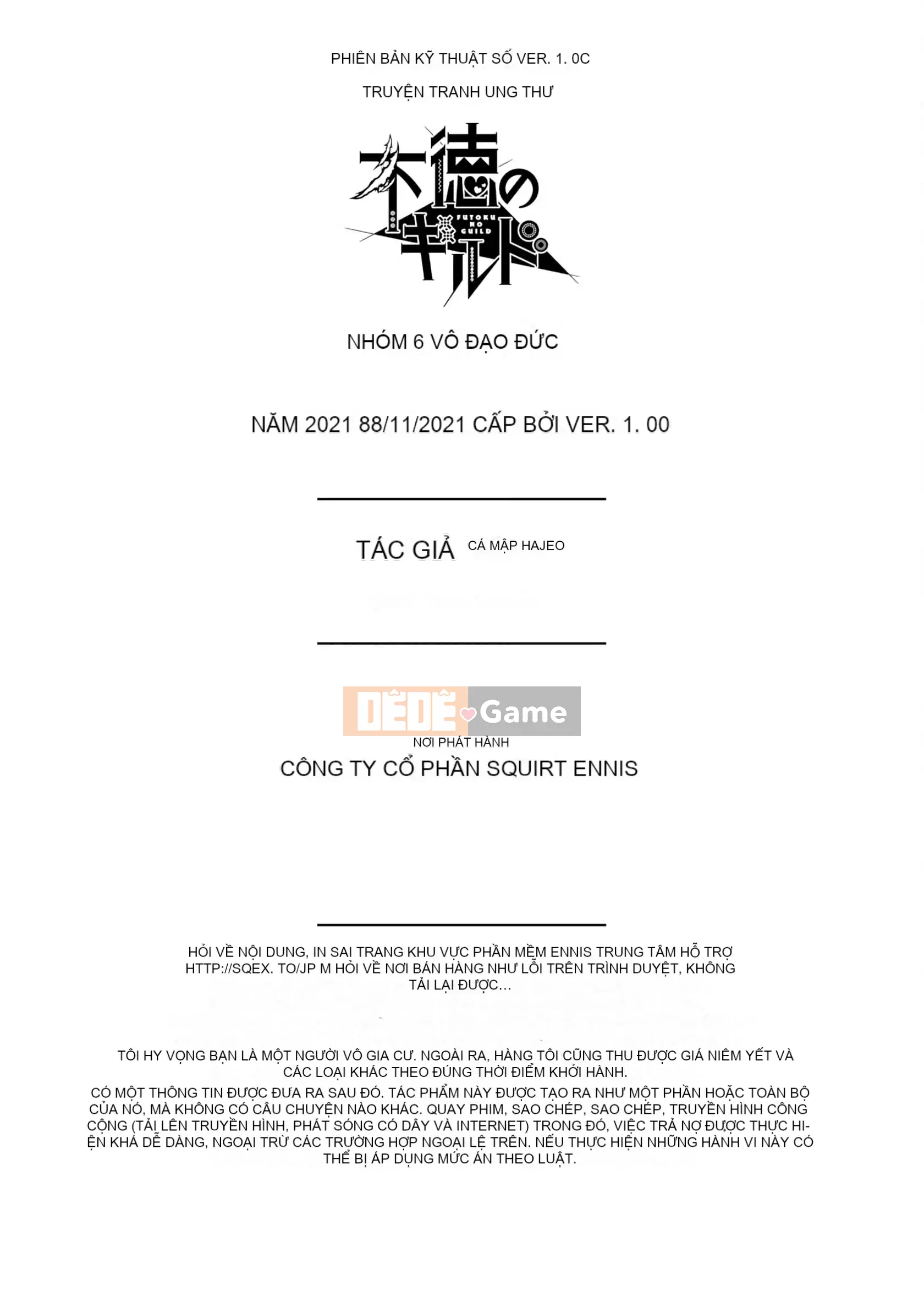 Hội vô đạo đức Tập 8 [Nhóm Trung Quốc vô hình thực sự]