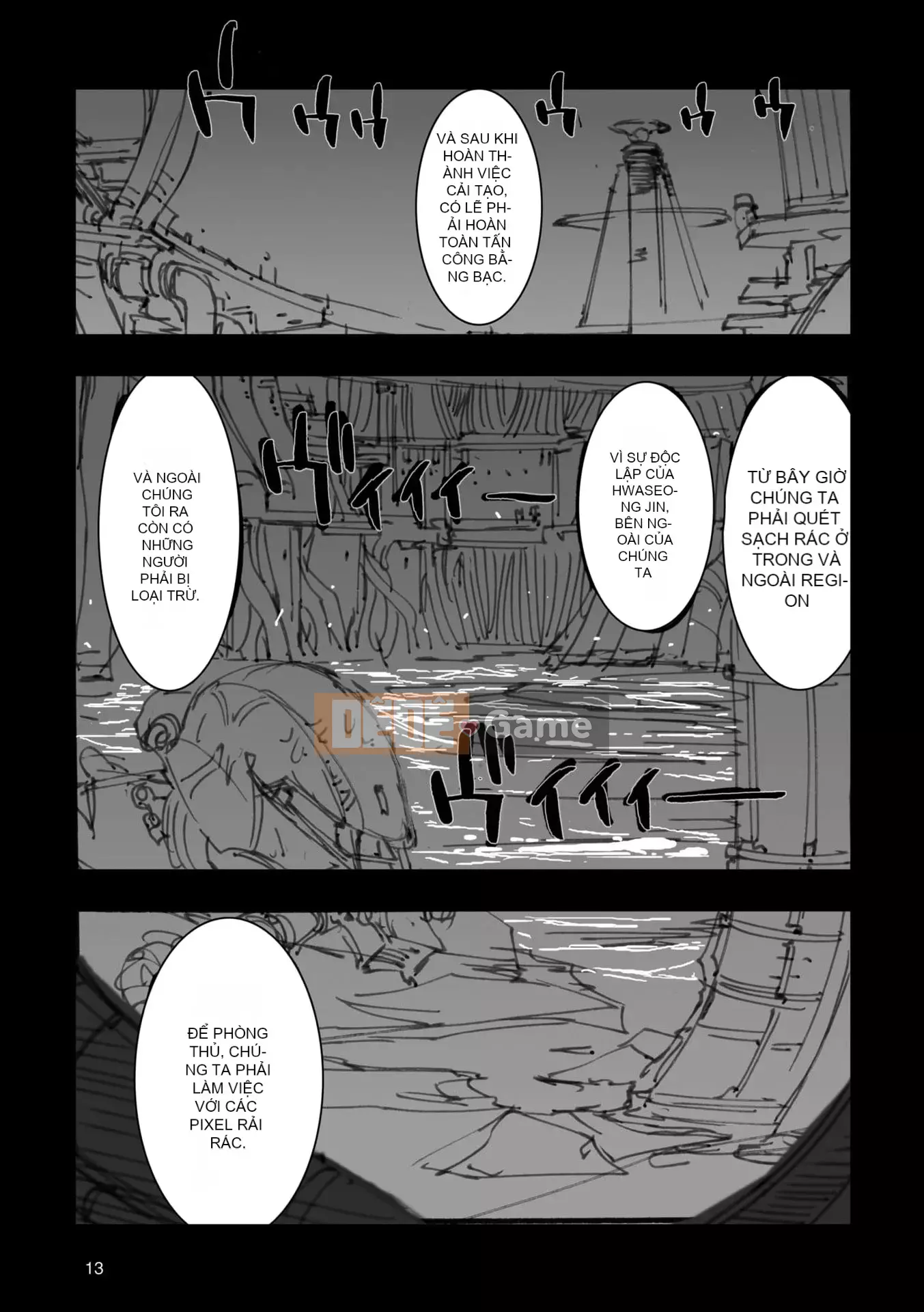 [Máy Công Trình Fujioka] A.O.Z RE-BOOT GUNDAM INLE - Black Rabbit Saw a Dream - VI (3~4)