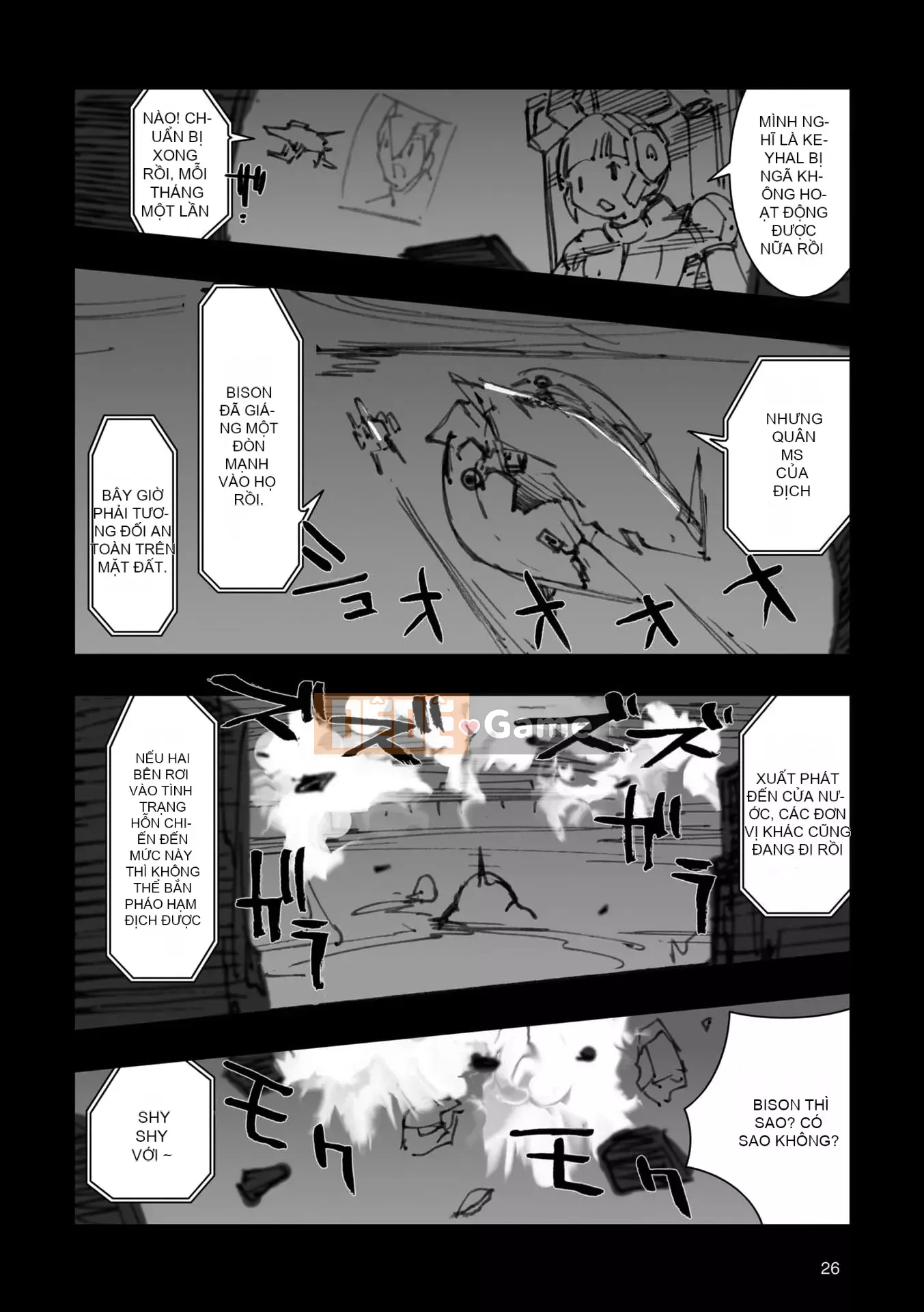 [Máy Công Trình Fujioka] A.O.Z RE-BOOT GUNDAM INLE - Black Rabbit Saw a Dream - VI (3~4)