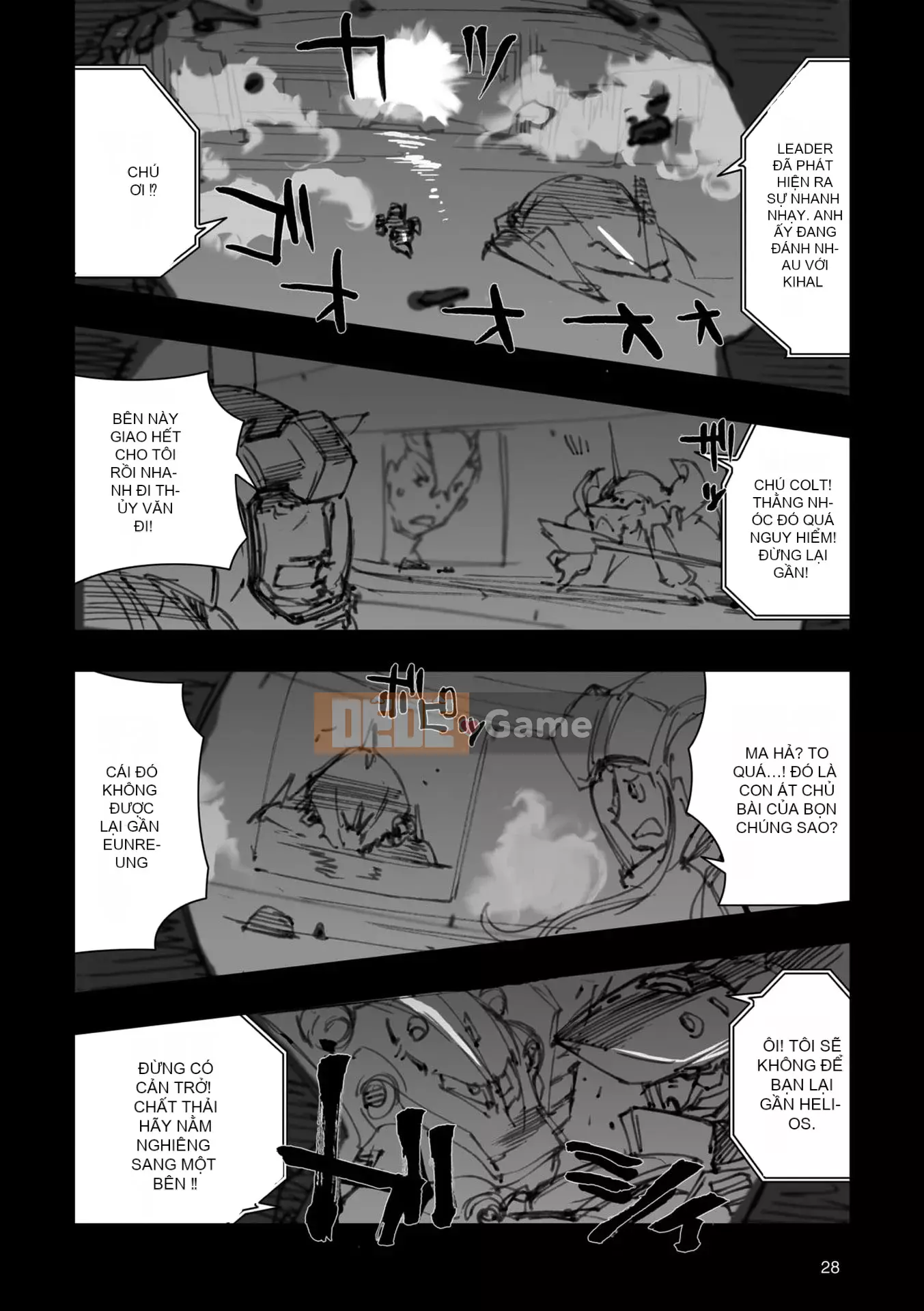 [Máy Công Trình Fujioka] A.O.Z RE-BOOT GUNDAM INLE - Black Rabbit Saw a Dream - VI (3~4)