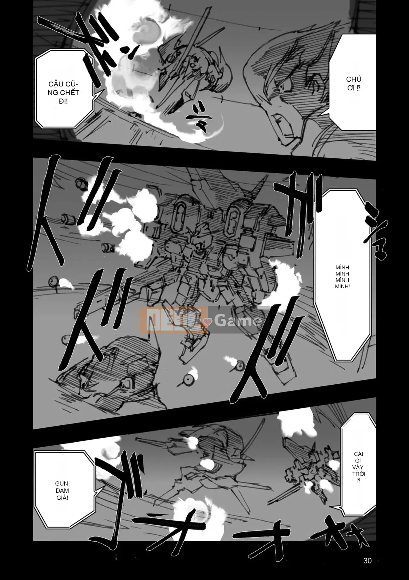 [Máy Công Trình Fujioka] A.O.Z RE-BOOT GUNDAM INLE - Black Rabbit Saw a Dream - VI (3~4)