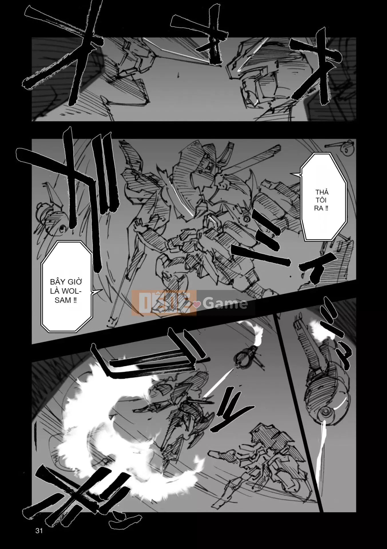 [Máy Công Trình Fujioka] A.O.Z RE-BOOT GUNDAM INLE - Black Rabbit Saw a Dream - VI (3~4)