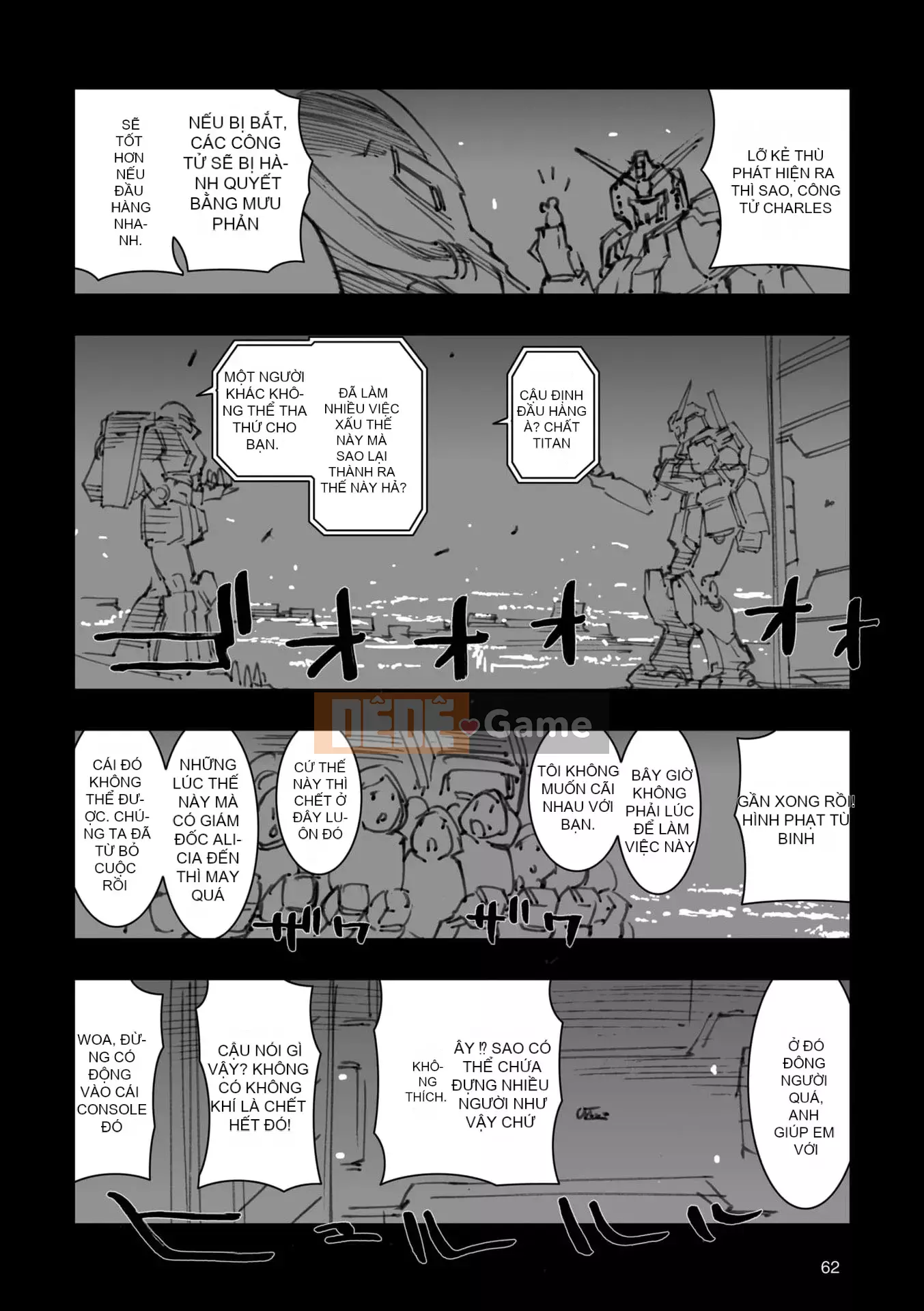 [Máy Công Trình Fujioka] A.O.Z RE-BOOT GUNDAM INLE - Black Rabbit Saw a Dream - VI (3~4)