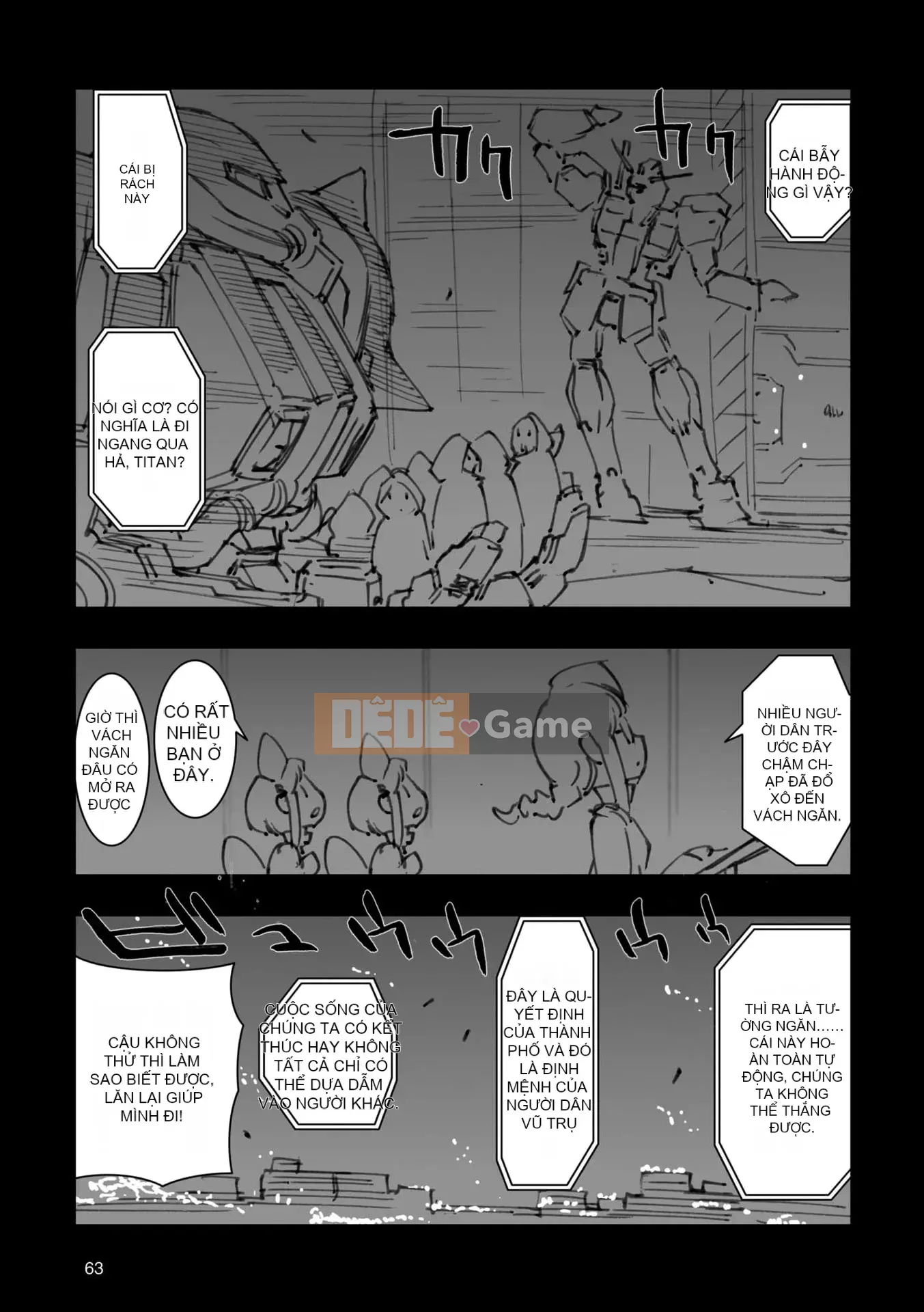 [Máy Công Trình Fujioka] A.O.Z RE-BOOT GUNDAM INLE - Black Rabbit Saw a Dream - VI (3~4)