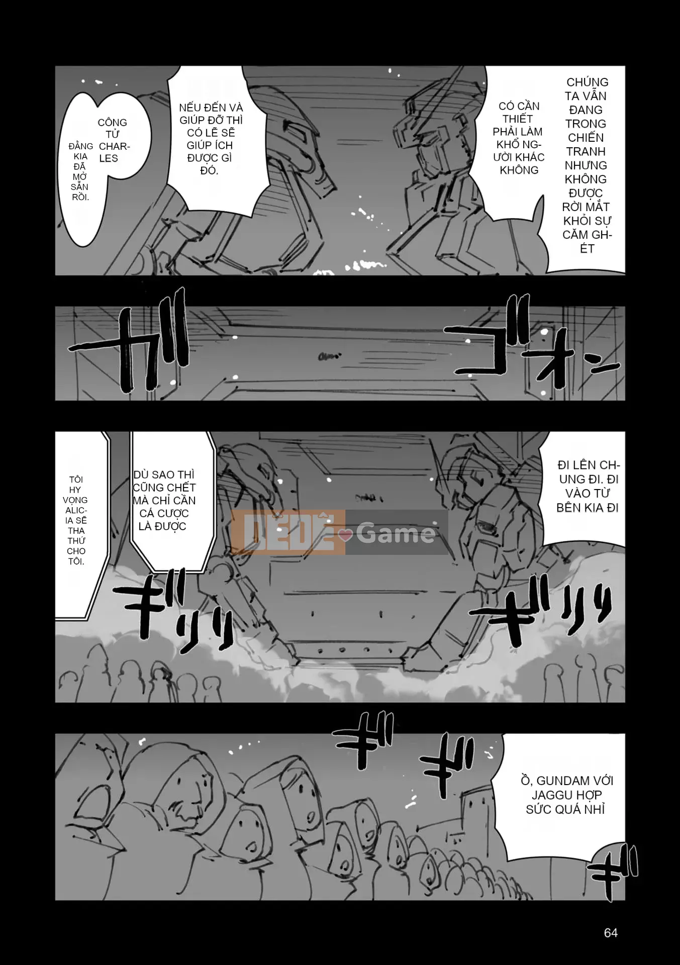 [Máy Công Trình Fujioka] A.O.Z RE-BOOT GUNDAM INLE - Black Rabbit Saw a Dream - VI (3~4)