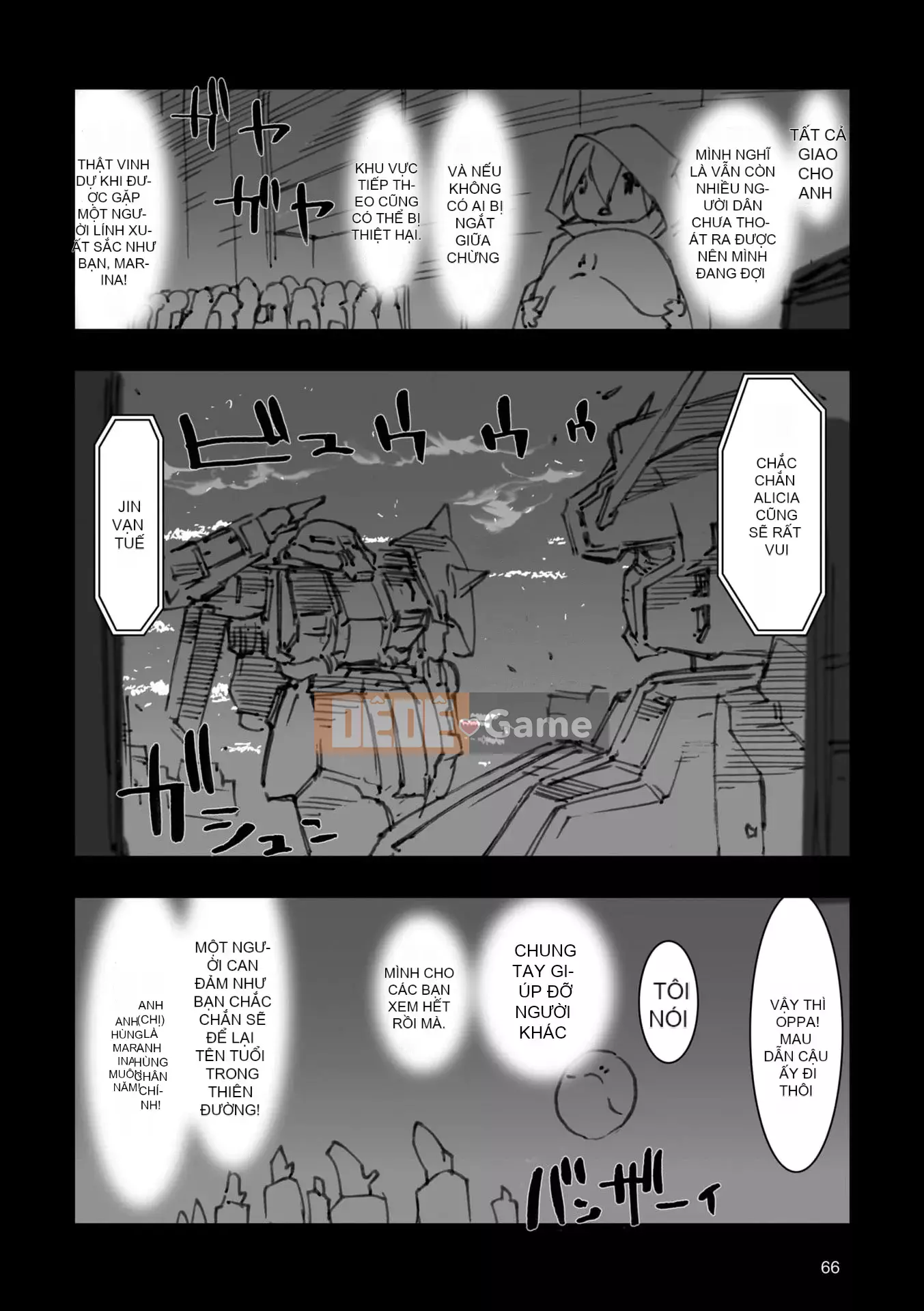 [Máy Công Trình Fujioka] A.O.Z RE-BOOT GUNDAM INLE - Black Rabbit Saw a Dream - VI (3~4)