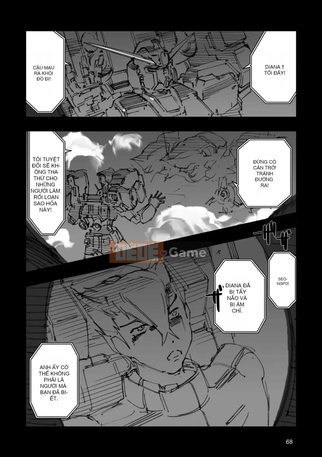 [Máy Công Trình Fujioka] A.O.Z RE-BOOT GUNDAM INLE - Black Rabbit Saw a Dream - VI (3~4)