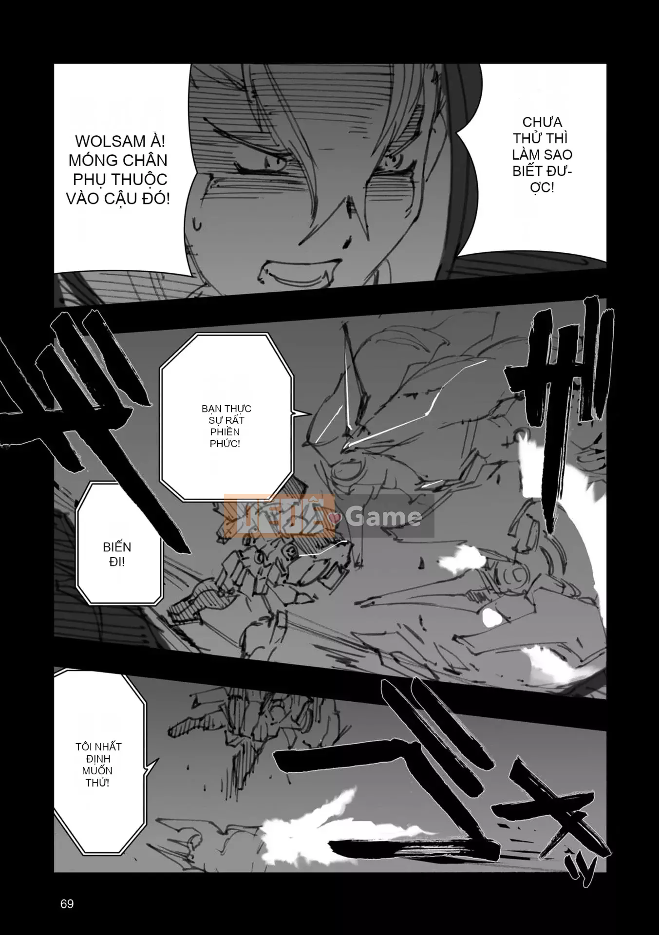 [Máy Công Trình Fujioka] A.O.Z RE-BOOT GUNDAM INLE - Black Rabbit Saw a Dream - VI (3~4)