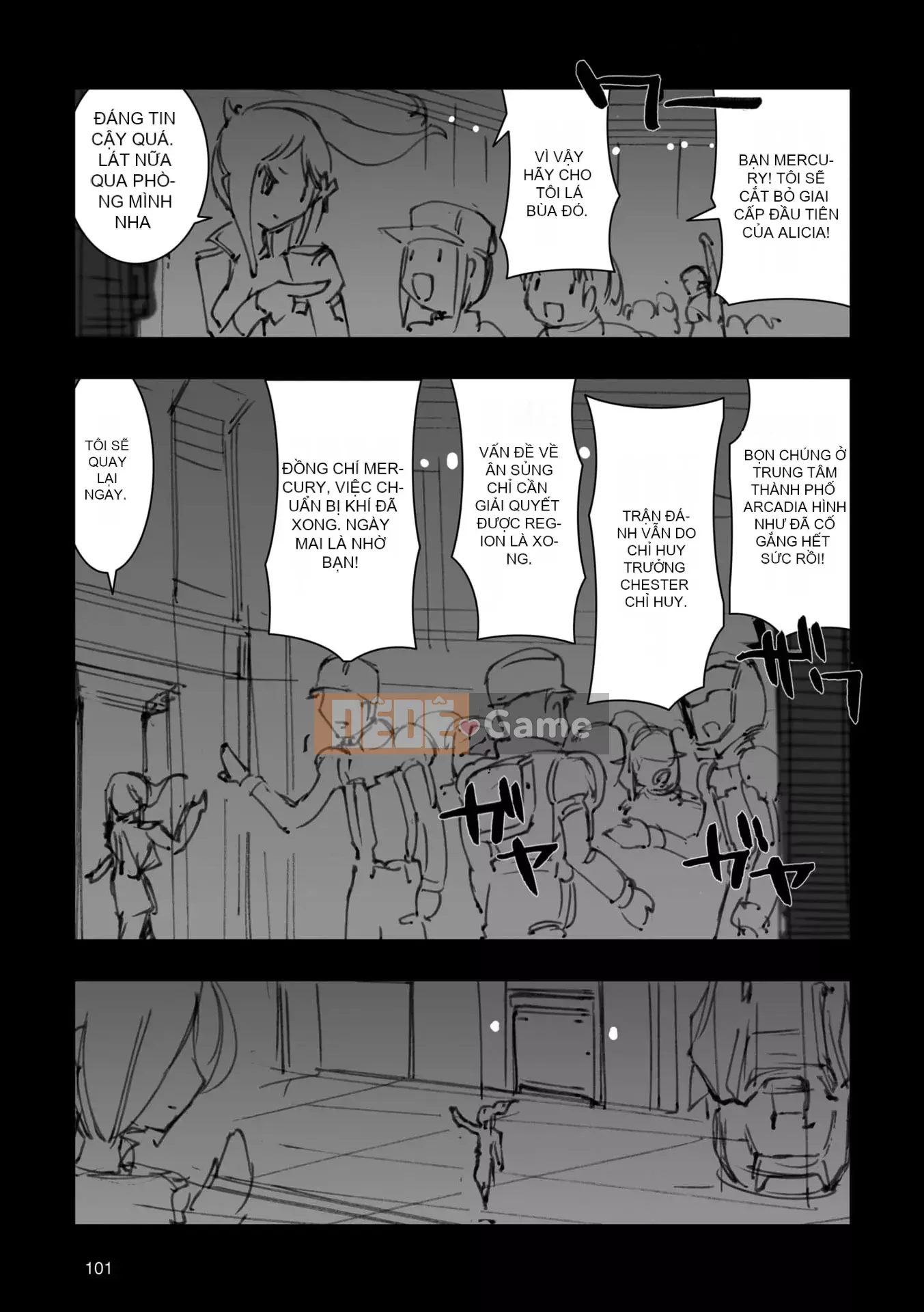 [Máy Công Trình Fujioka] A.O.Z RE-BOOT GUNDAM INLE - Black Rabbit Saw a Dream - VI (3~4)