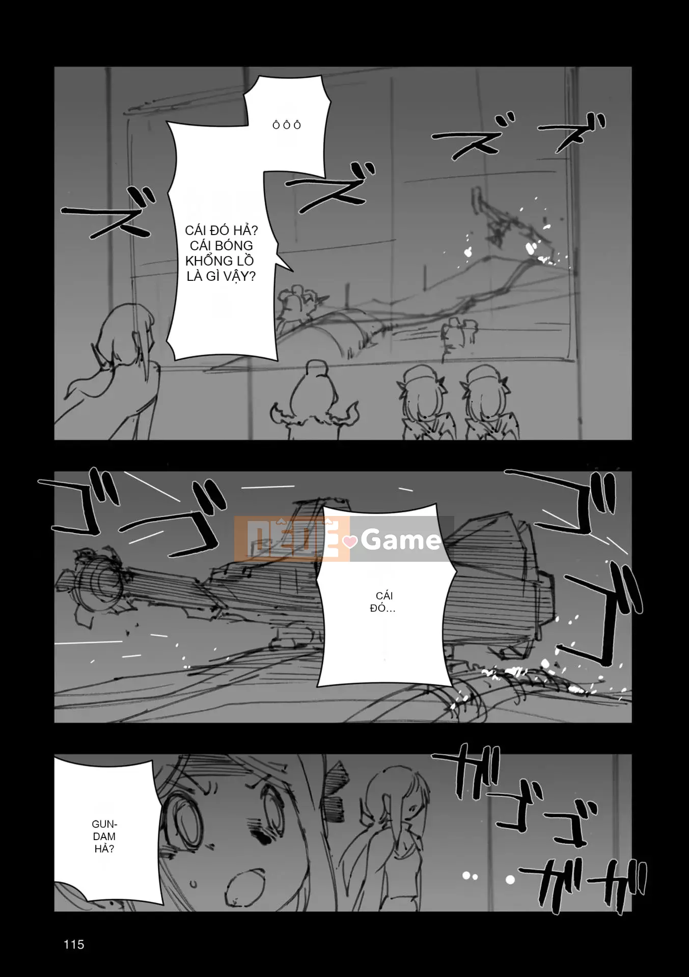 [Máy Công Trình Fujioka] A.O.Z RE-BOOT GUNDAM INLE - Black Rabbit Saw a Dream - VI (3~4)