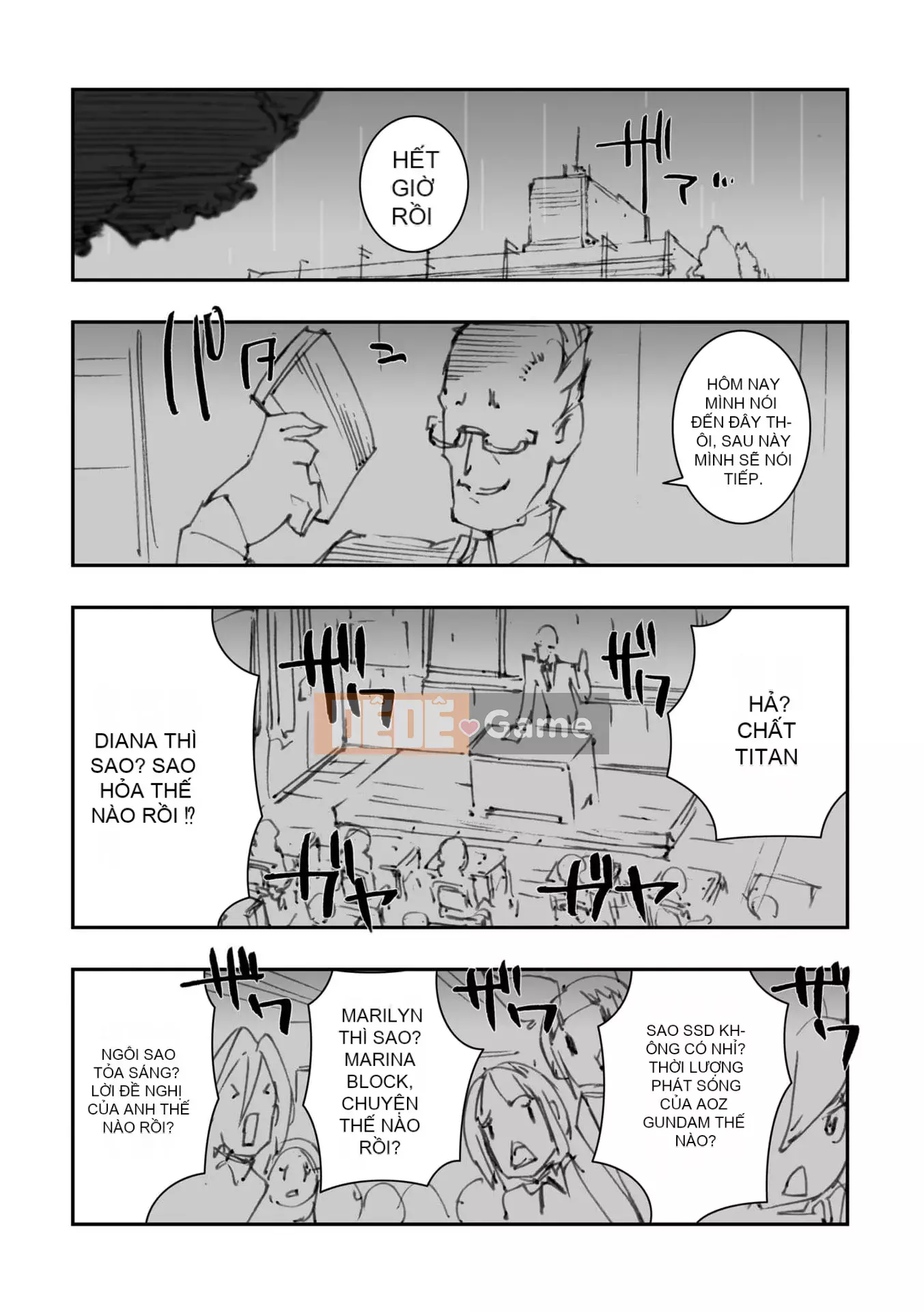 [Máy Công Trình Fujioka] A.O.Z RE-BOOT GUNDAM INLE - Black Rabbit Saw a Dream - VI (3~4)