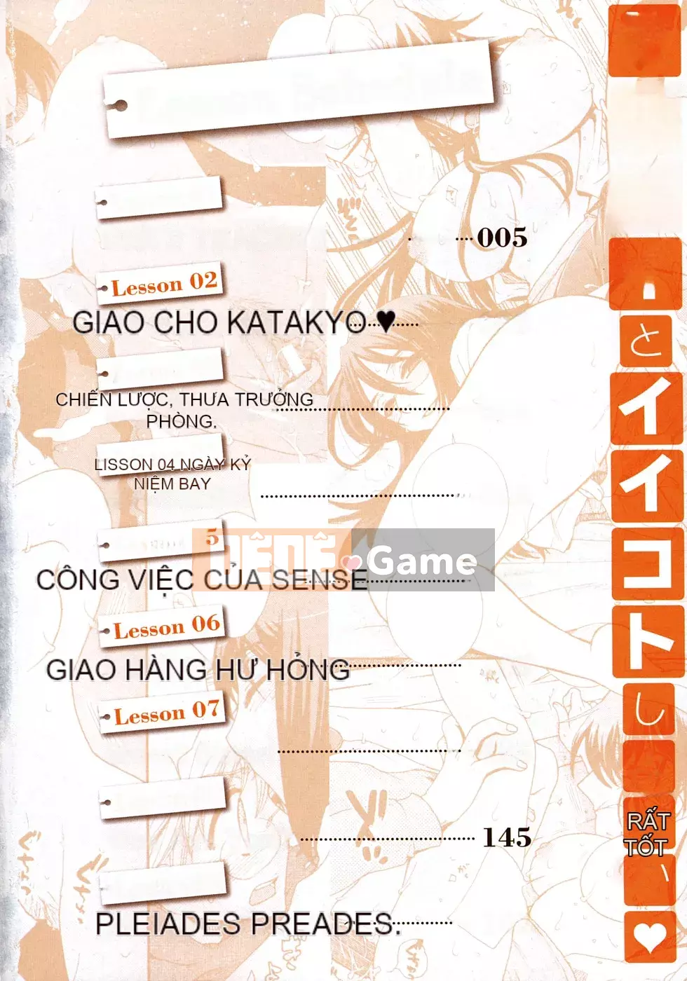 [Yoko Ohnami] Hãy làm điều gì đó tốt đẹp với Sensei