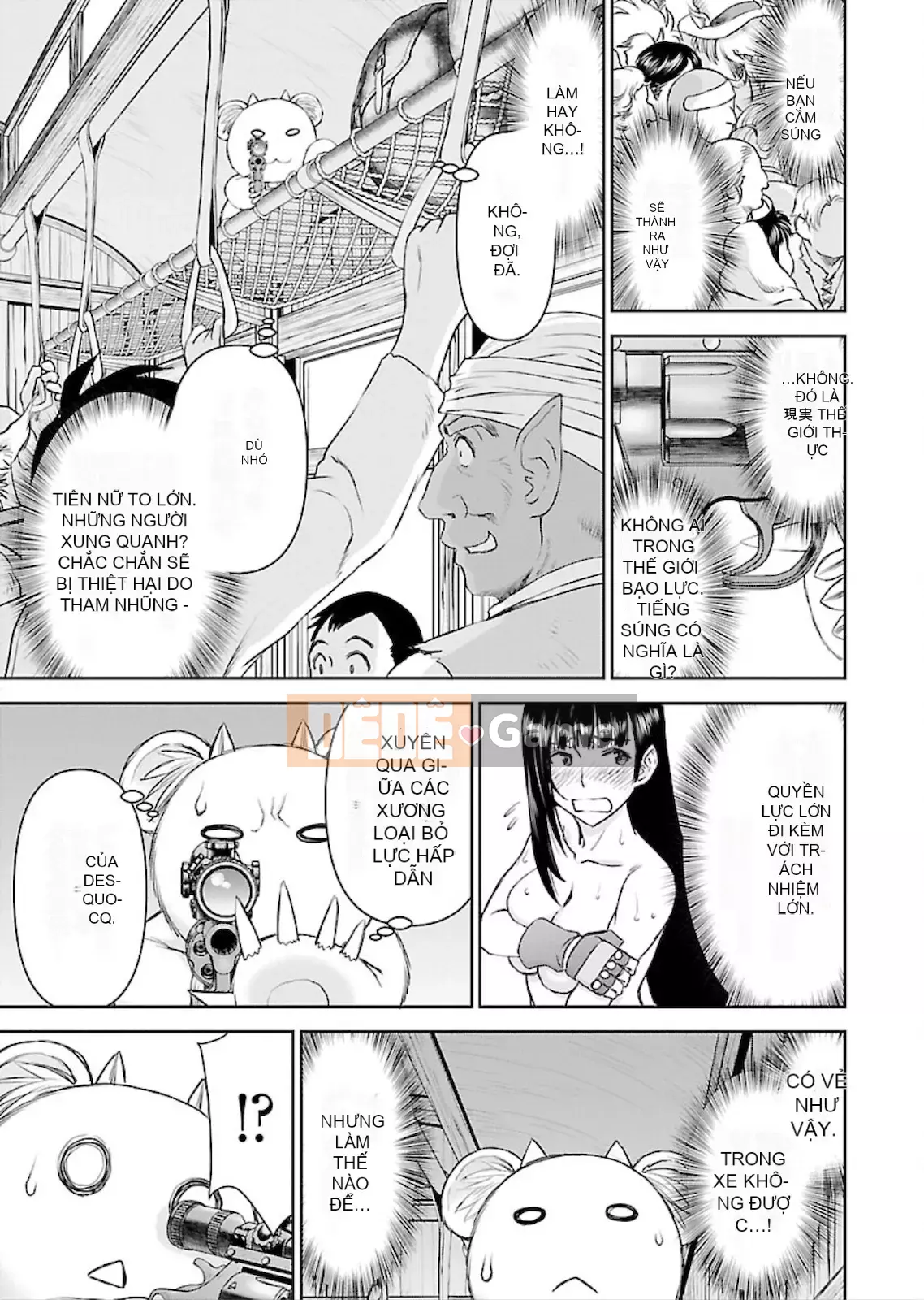 [Yasunori Mitsunaga x Inomaru] Lính bắn tỉa thế giới khác là thú cưng bông của một nữ chiến binh Vol.02