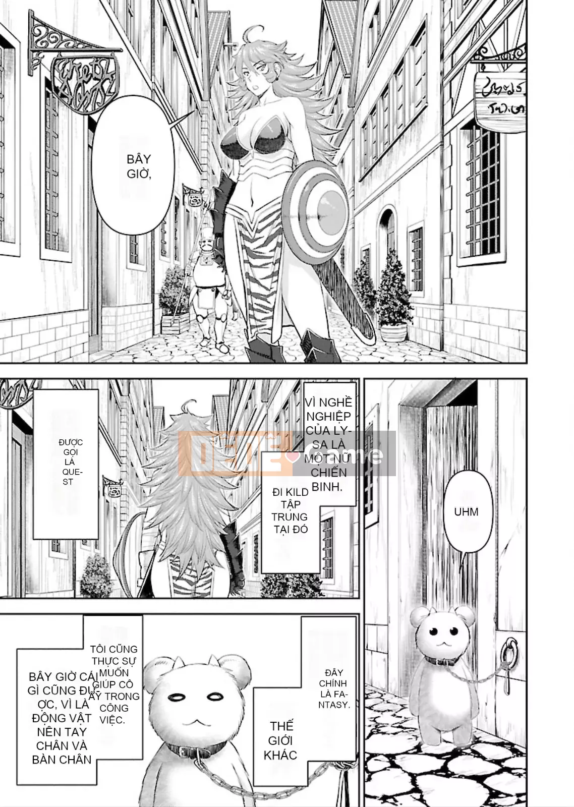 [Yasunori Mitsunaga x Inomaru] Lính bắn tỉa thế giới khác là thú cưng bông của một nữ chiến binh Vol.01