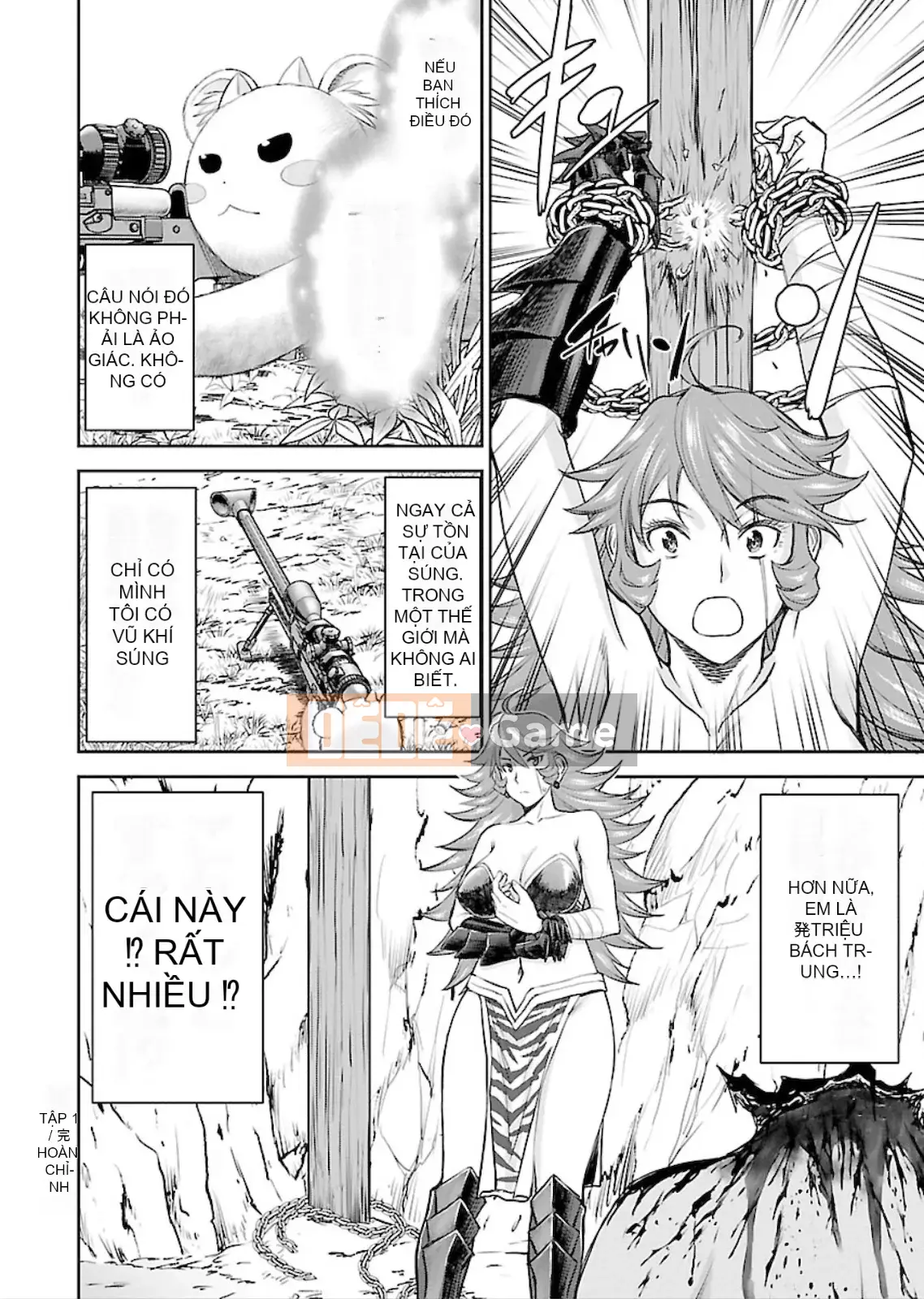 [Yasunori Mitsunaga x Inomaru] Lính bắn tỉa thế giới khác là thú cưng bông của một nữ chiến binh Vol.01