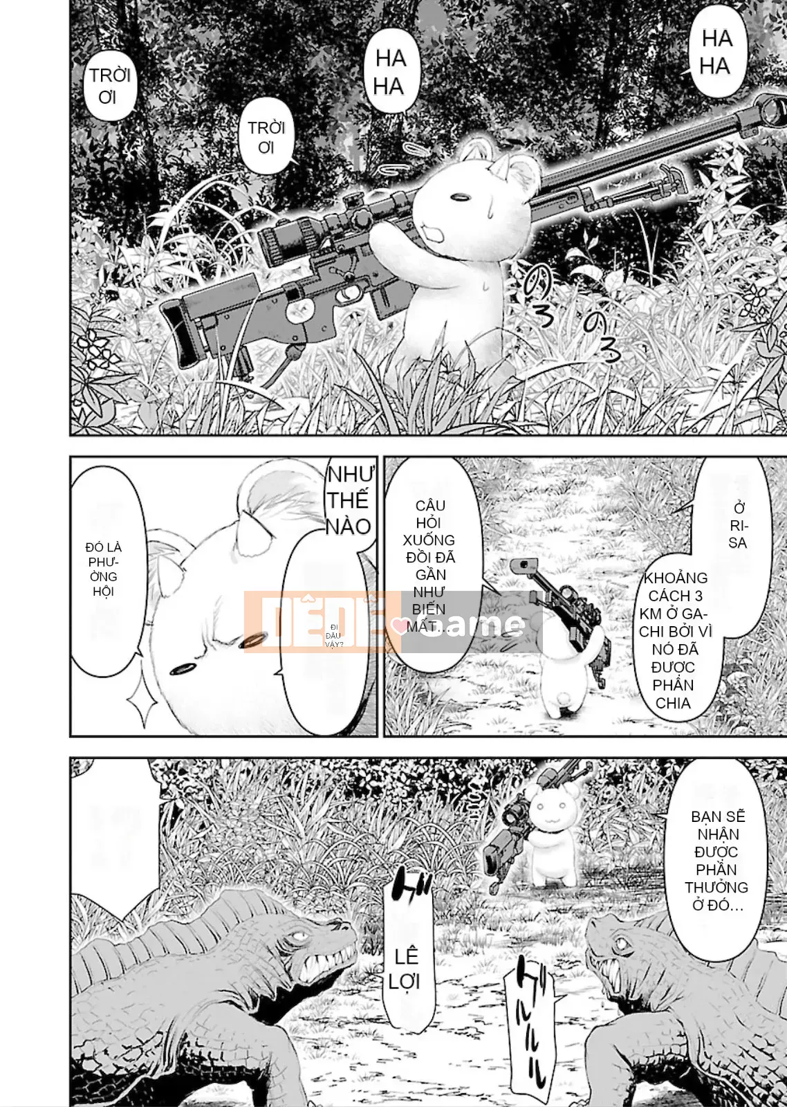 [Yasunori Mitsunaga x Inomaru] Lính bắn tỉa thế giới khác là thú cưng bông của một nữ chiến binh Vol.01