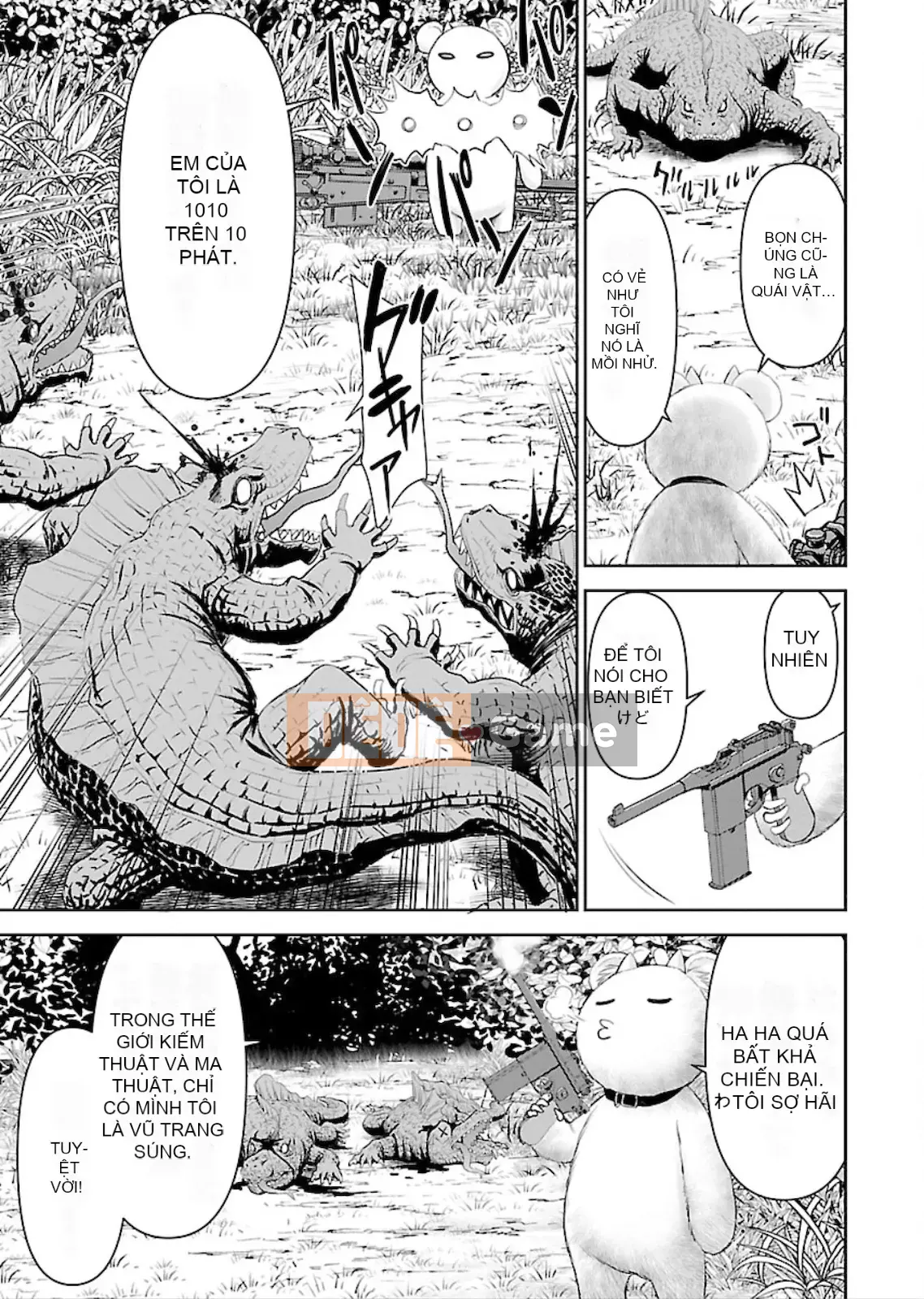 [Yasunori Mitsunaga x Inomaru] Lính bắn tỉa thế giới khác là thú cưng bông của một nữ chiến binh Vol.01