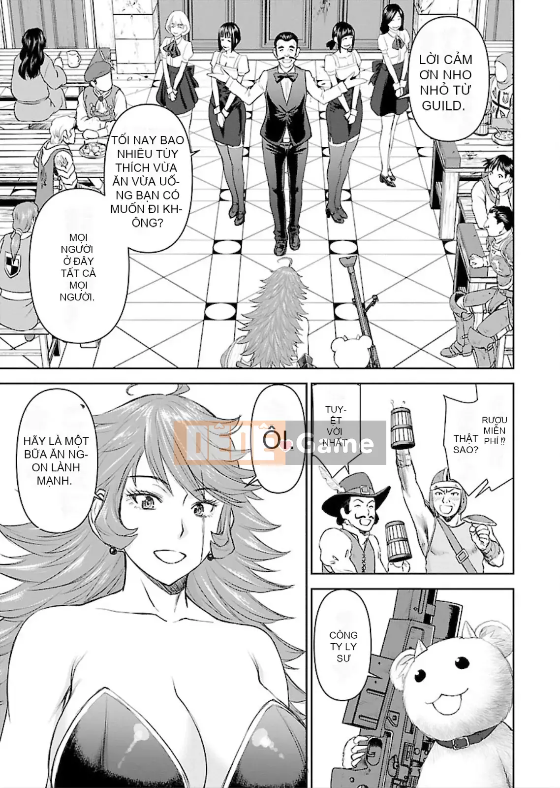 [Yasunori Mitsunaga x Inomaru] Lính bắn tỉa thế giới khác là thú cưng bông của một nữ chiến binh Vol.01