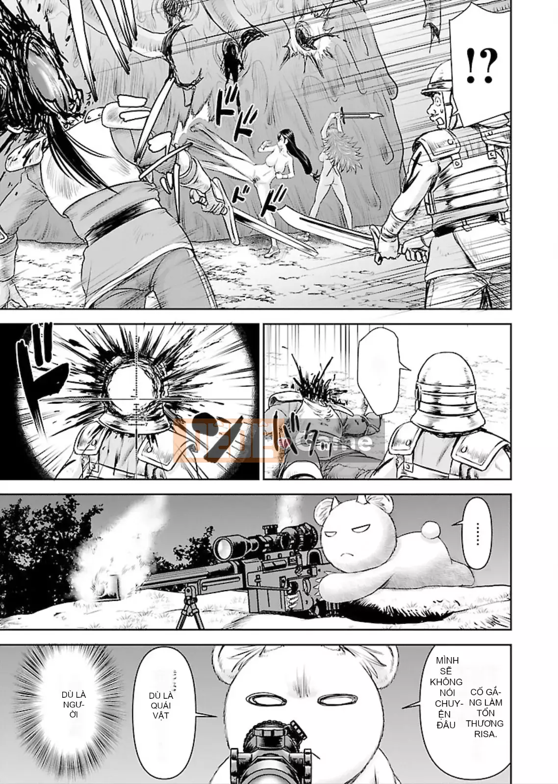 [Yasunori Mitsunaga x Inomaru] Lính bắn tỉa thế giới khác là thú cưng bông của một nữ chiến binh Vol.01