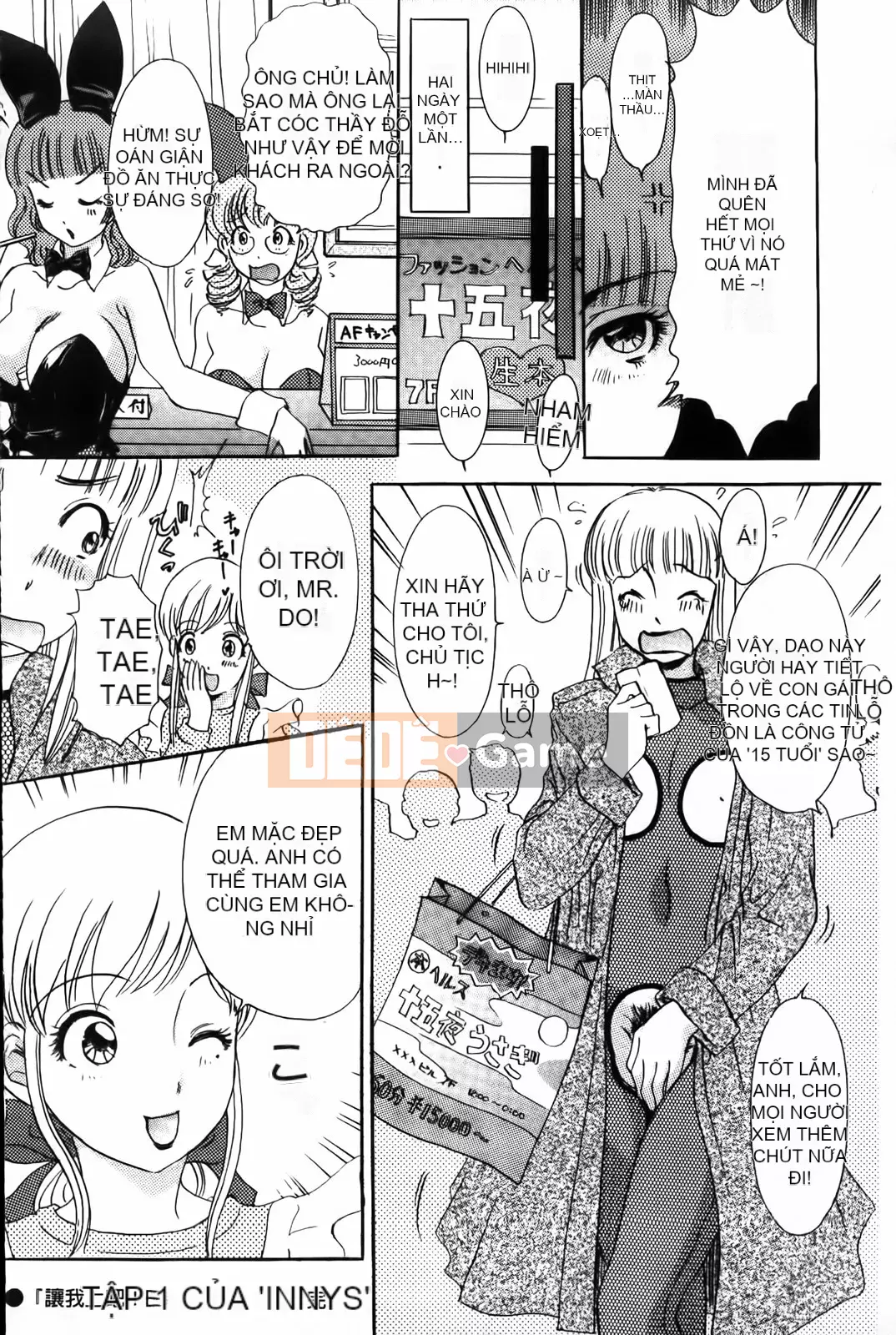 [The Amanoja9] Hãy làm điều đó Bunnys