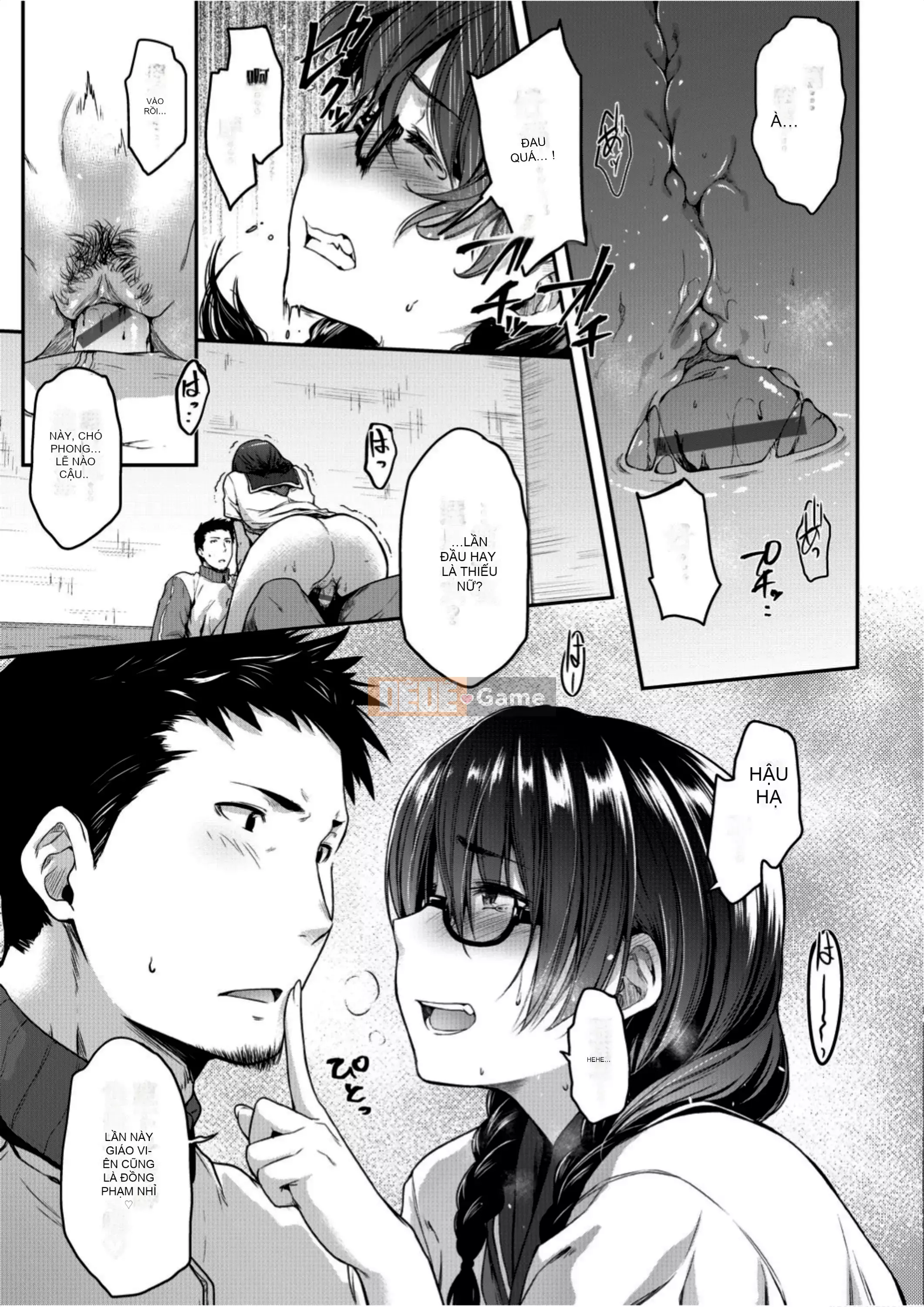 [Barun] Bộ ngực nghiêm túc và đeo kính