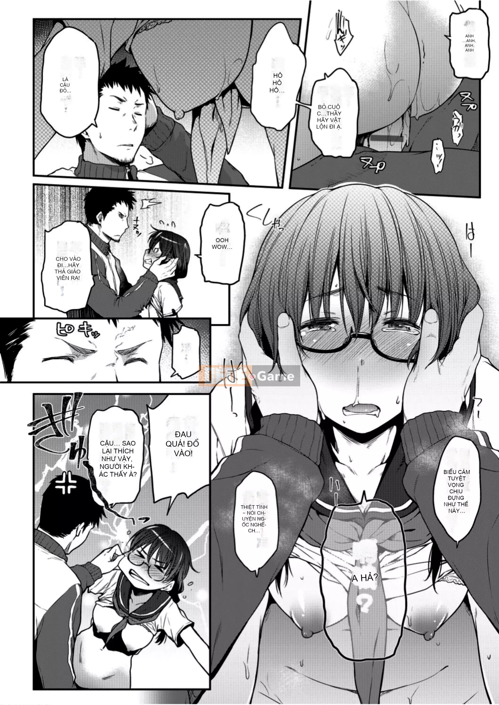 [Barun] Bộ ngực nghiêm túc và đeo kính