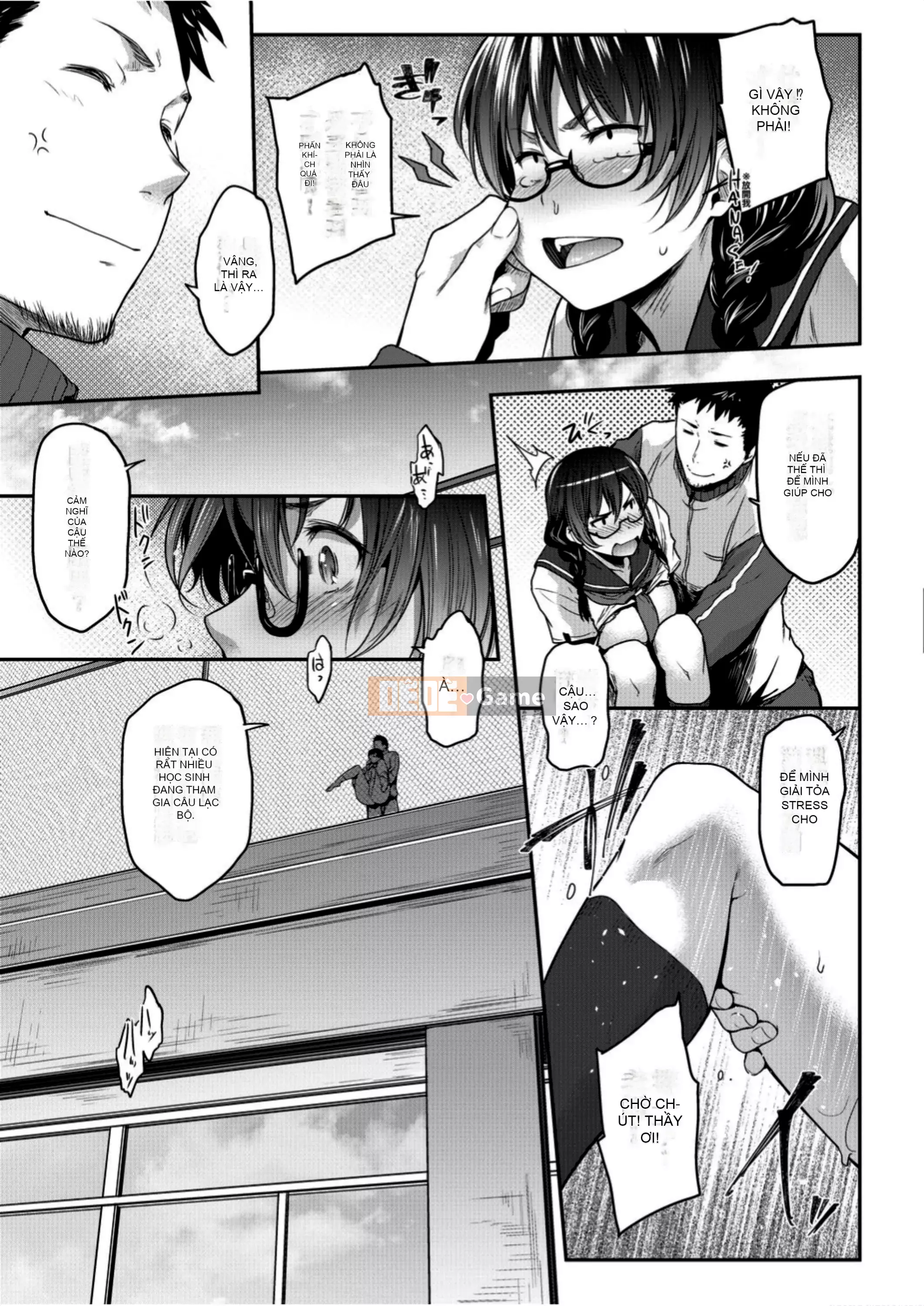 [Barun] Bộ ngực nghiêm túc và đeo kính