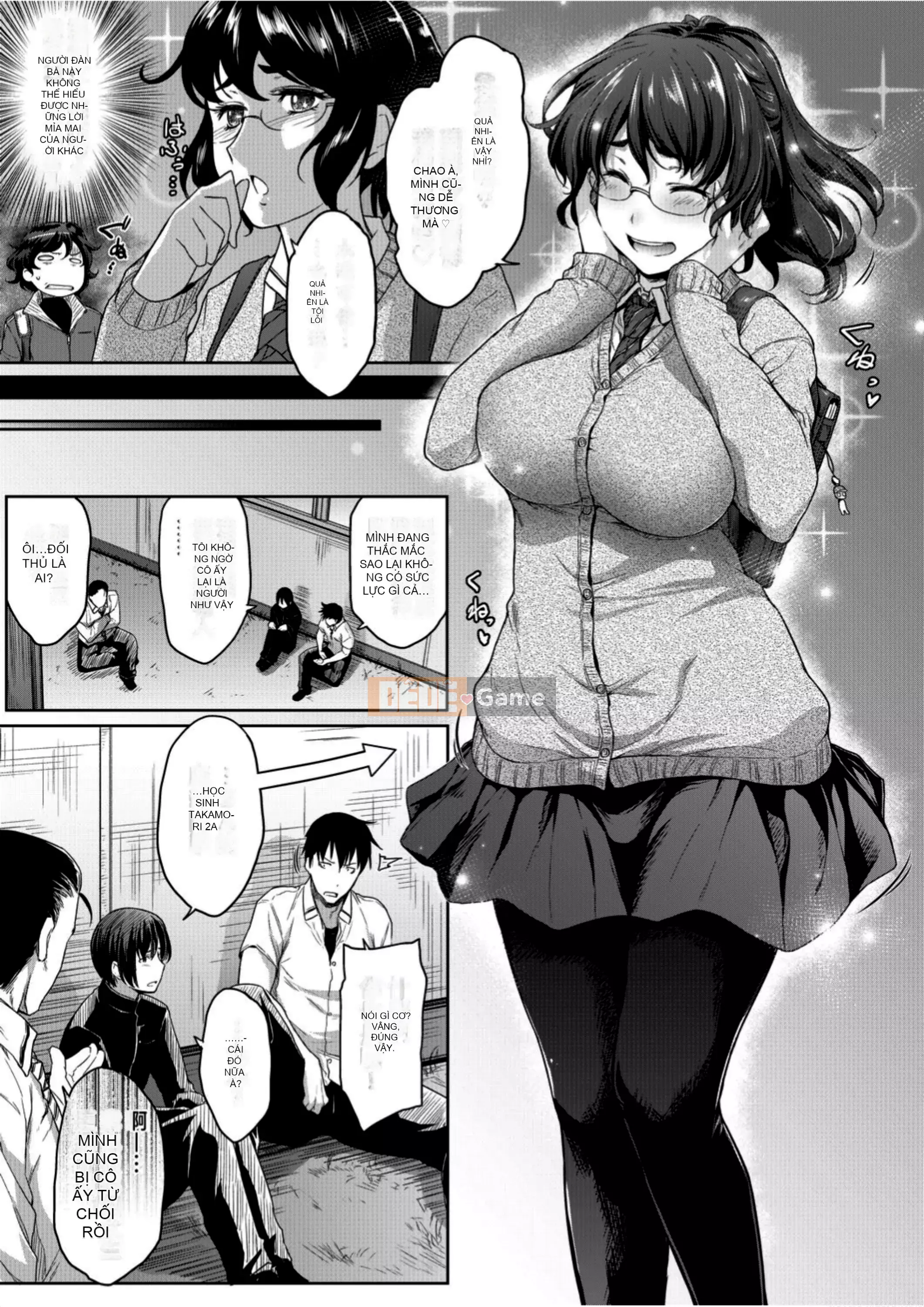 [Barun] Bộ ngực nghiêm túc và đeo kính