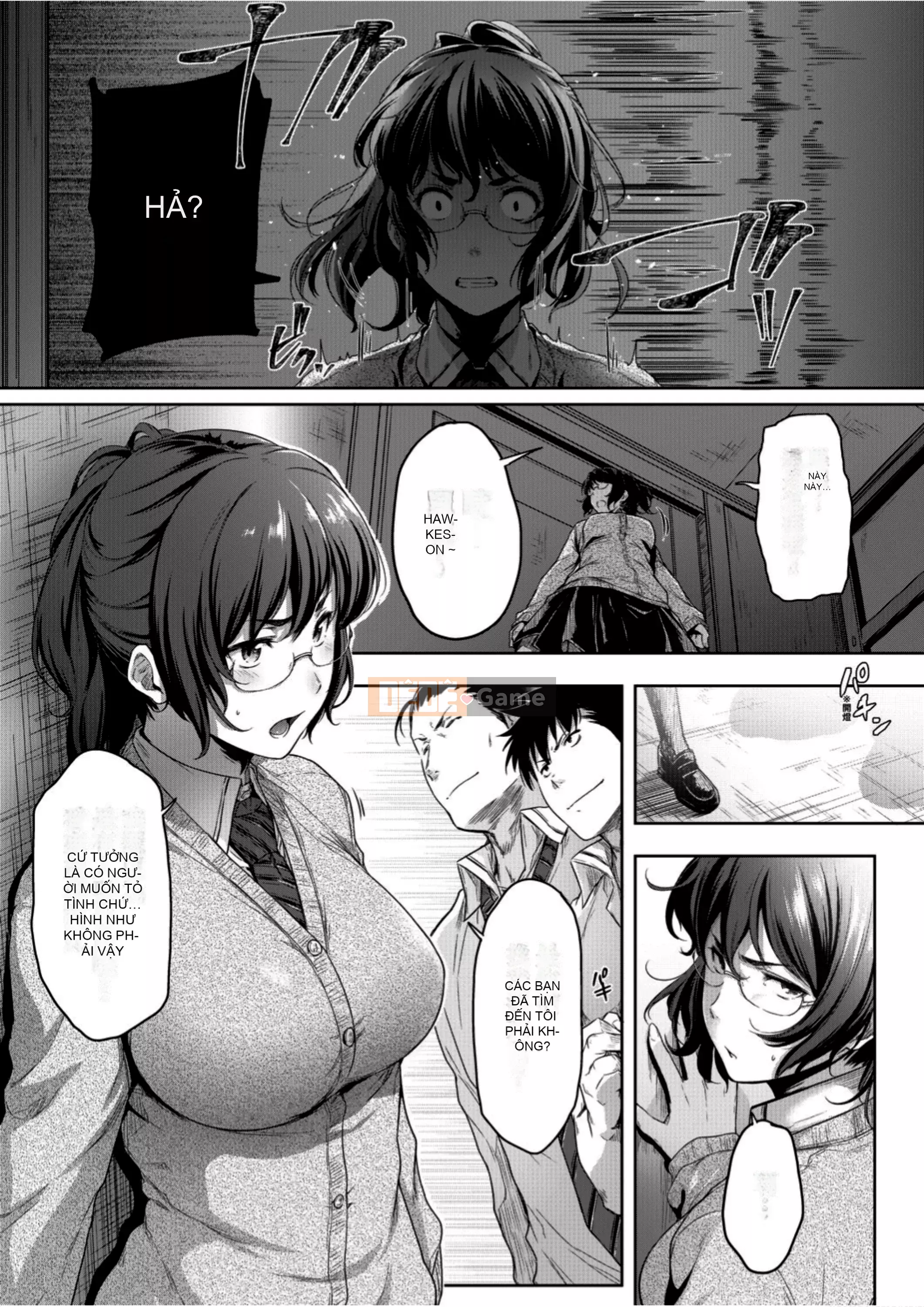 [Barun] Bộ ngực nghiêm túc và đeo kính