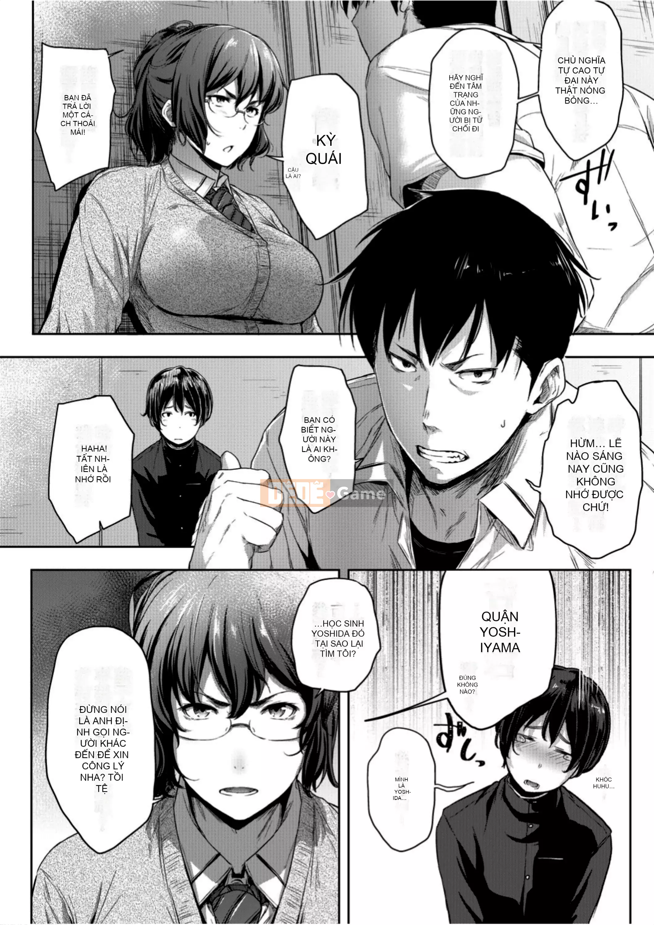 [Barun] Bộ ngực nghiêm túc và đeo kính