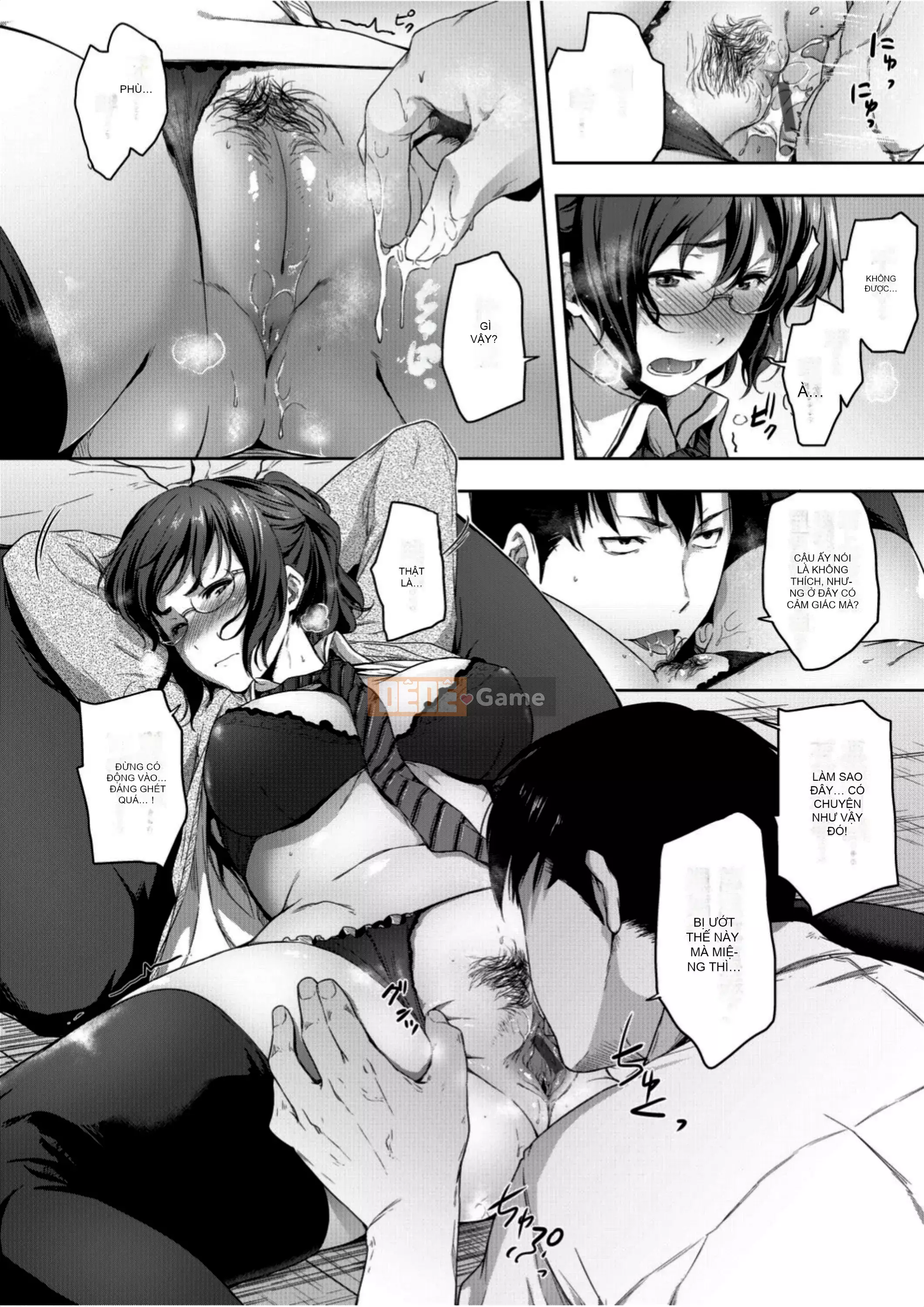 [Barun] Bộ ngực nghiêm túc và đeo kính