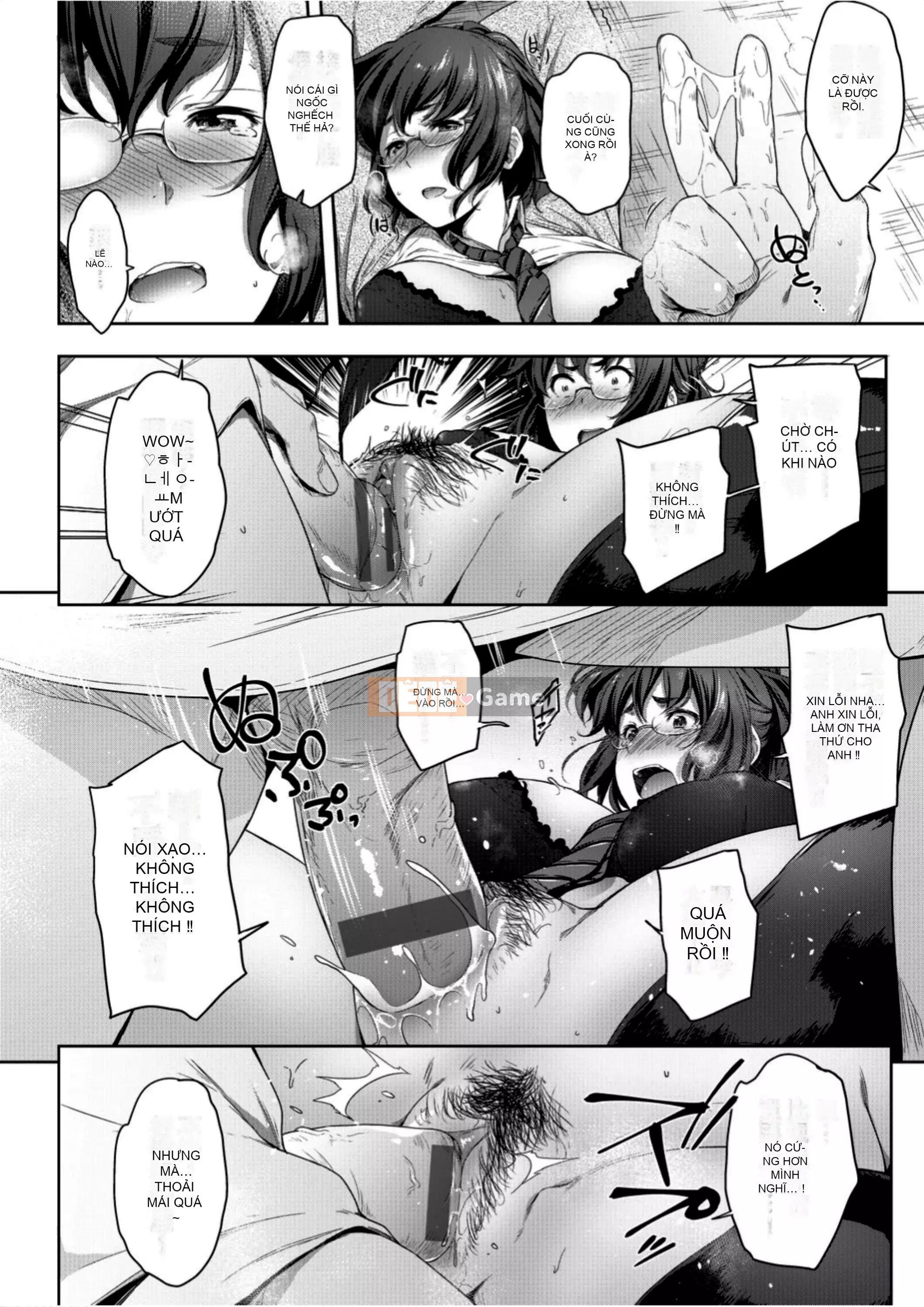 [Barun] Bộ ngực nghiêm túc và đeo kính