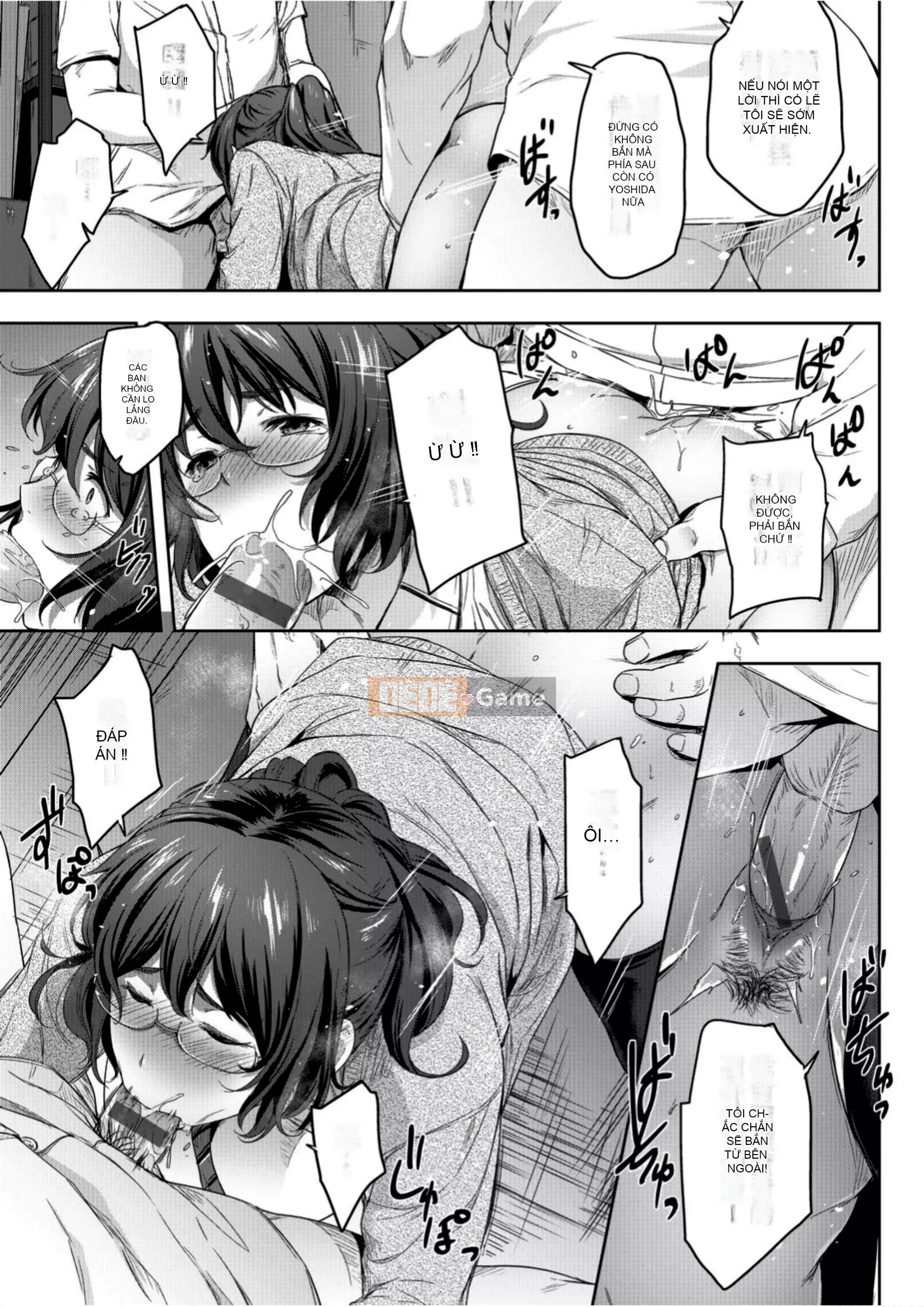 [Barun] Bộ ngực nghiêm túc và đeo kính