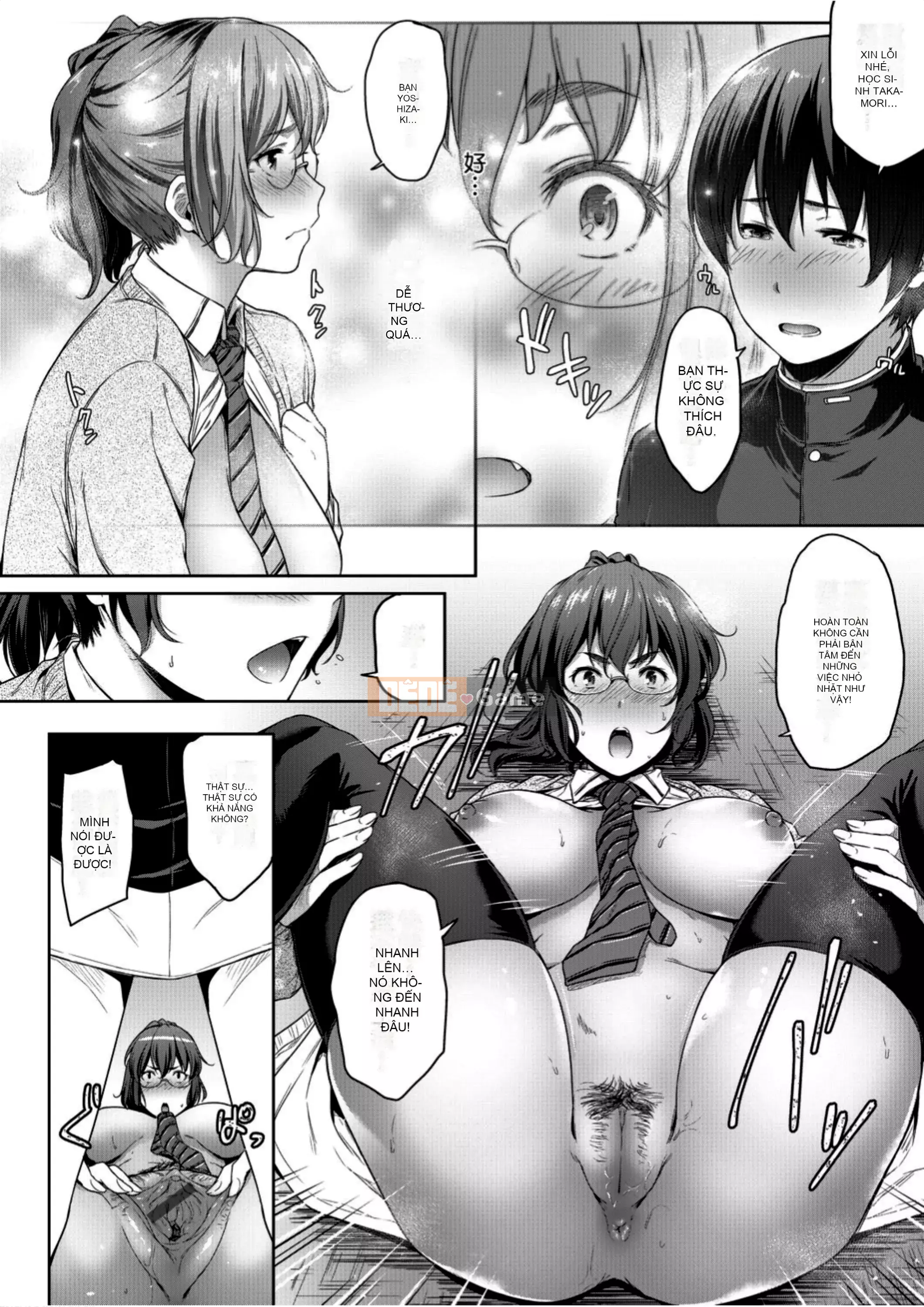 [Barun] Bộ ngực nghiêm túc và đeo kính