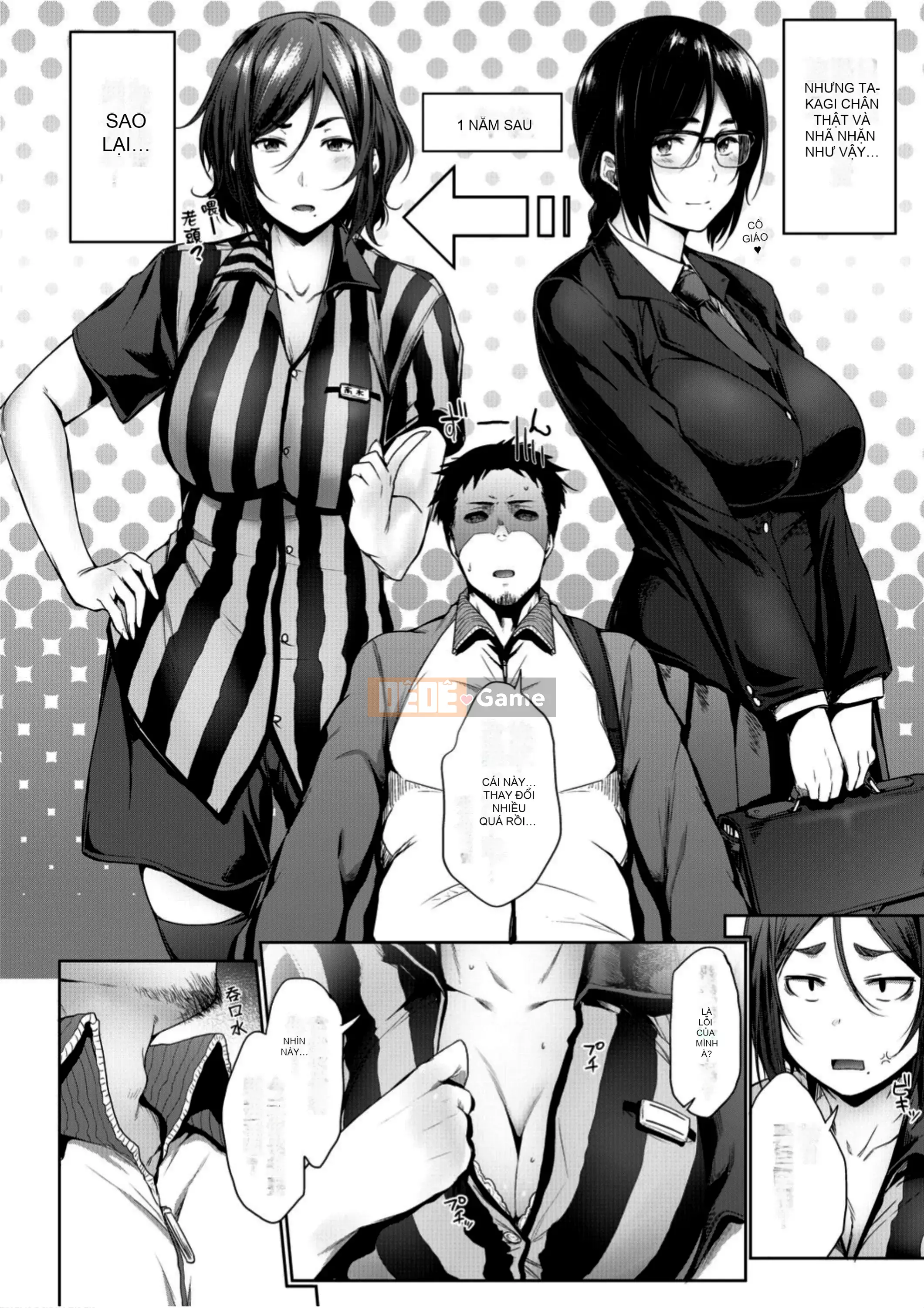 [Barun] Bộ ngực nghiêm túc và đeo kính