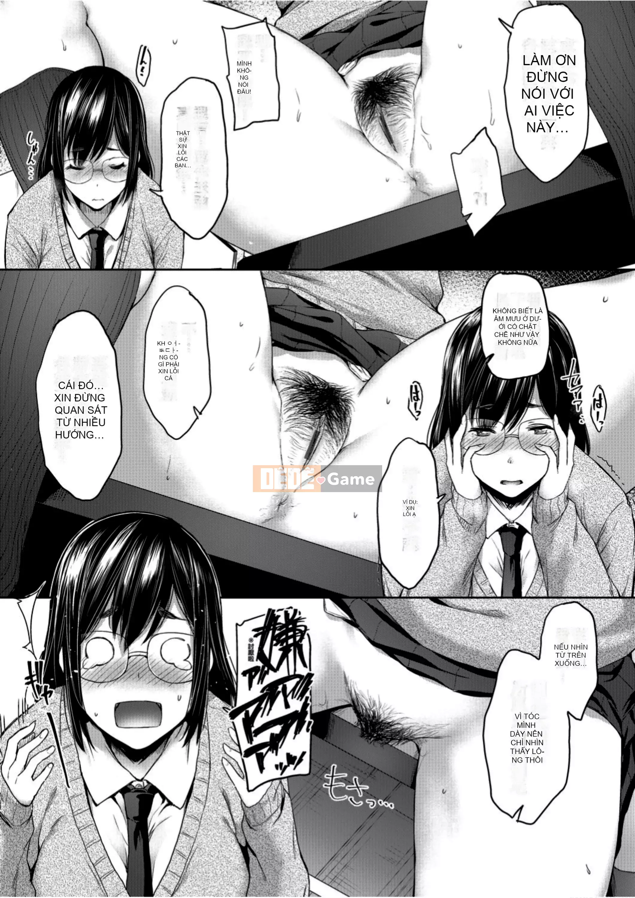 [Barun] Bộ ngực nghiêm túc và đeo kính