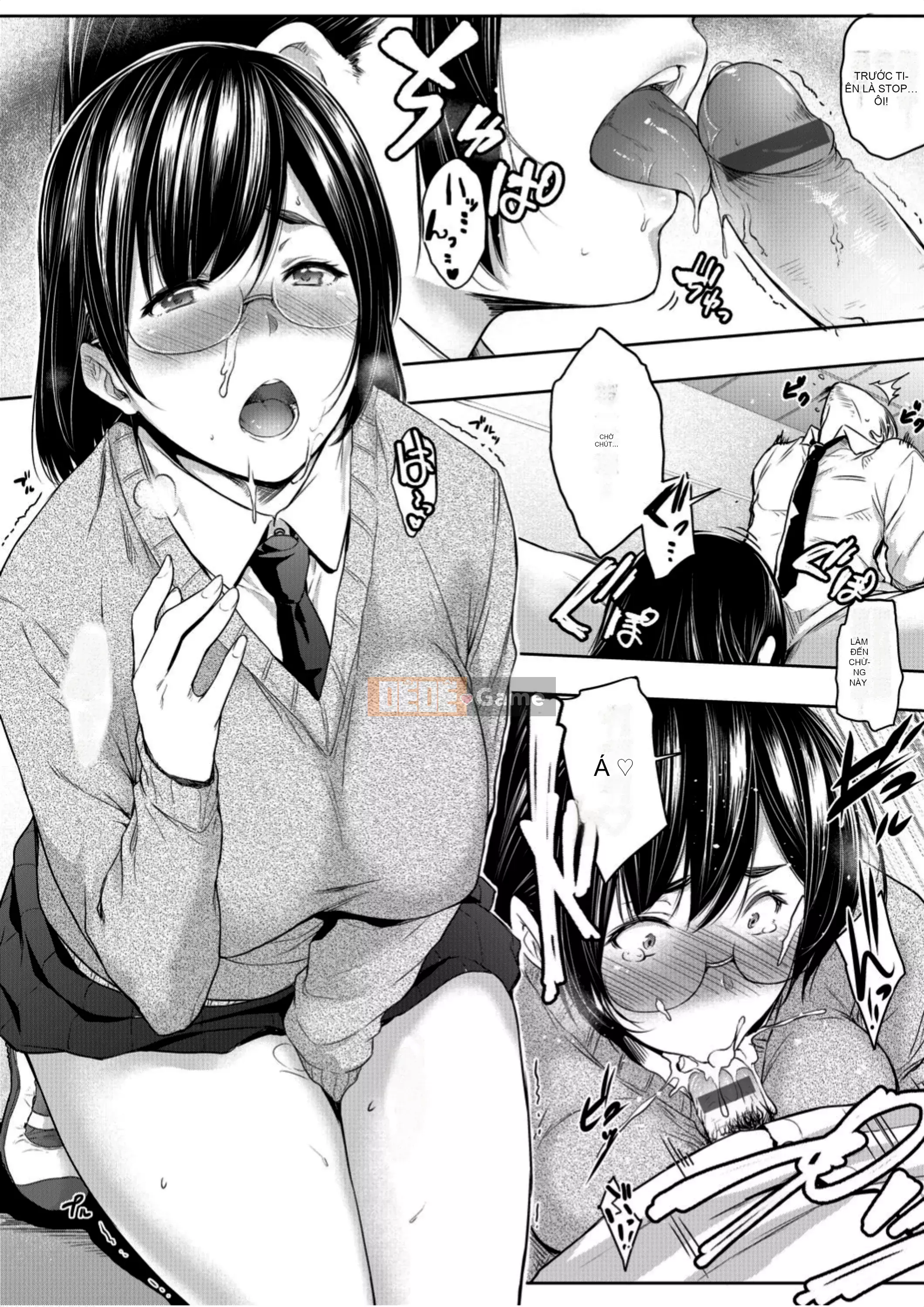 [Barun] Bộ ngực nghiêm túc và đeo kính