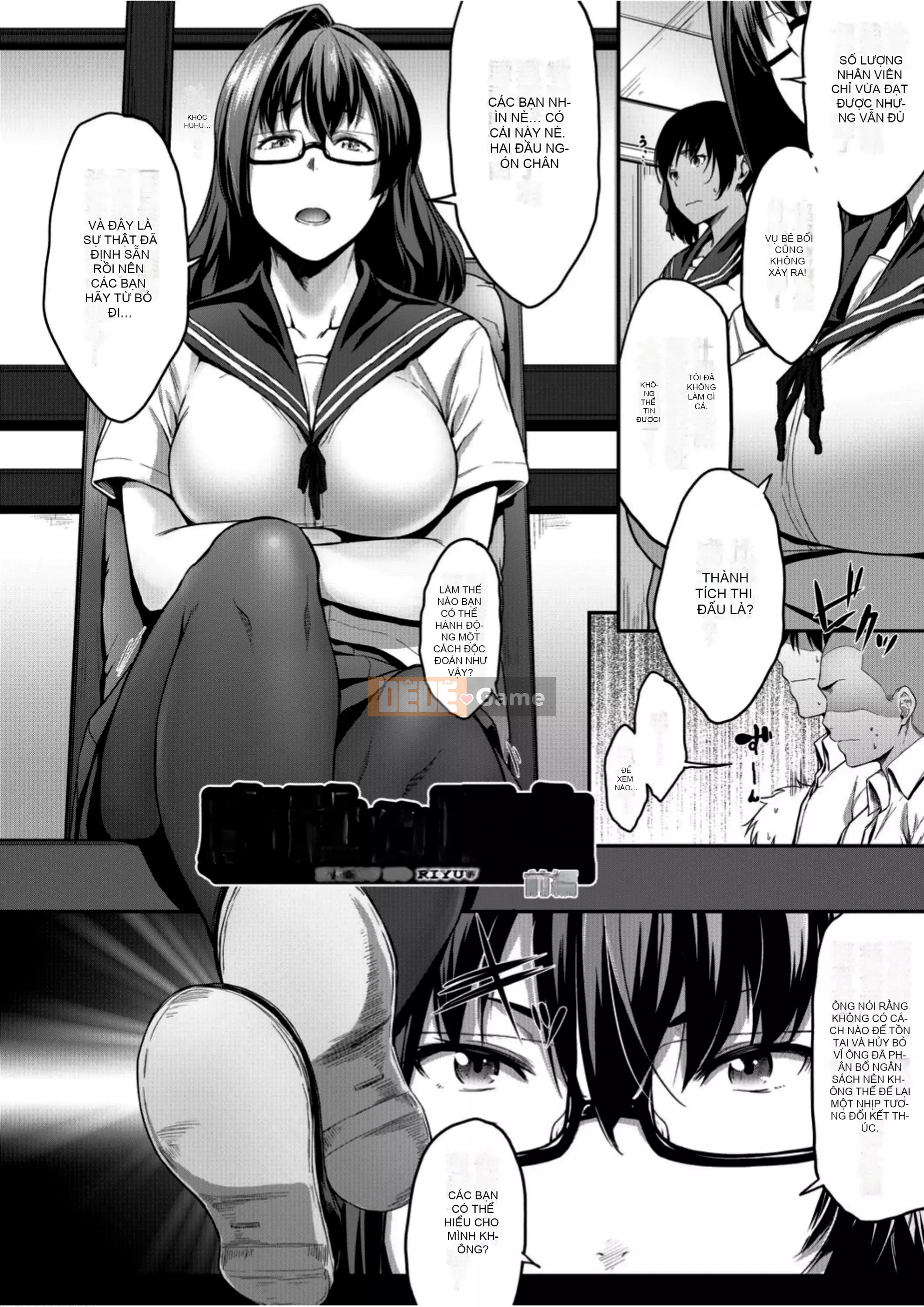 [Barun] Bộ ngực nghiêm túc và đeo kính