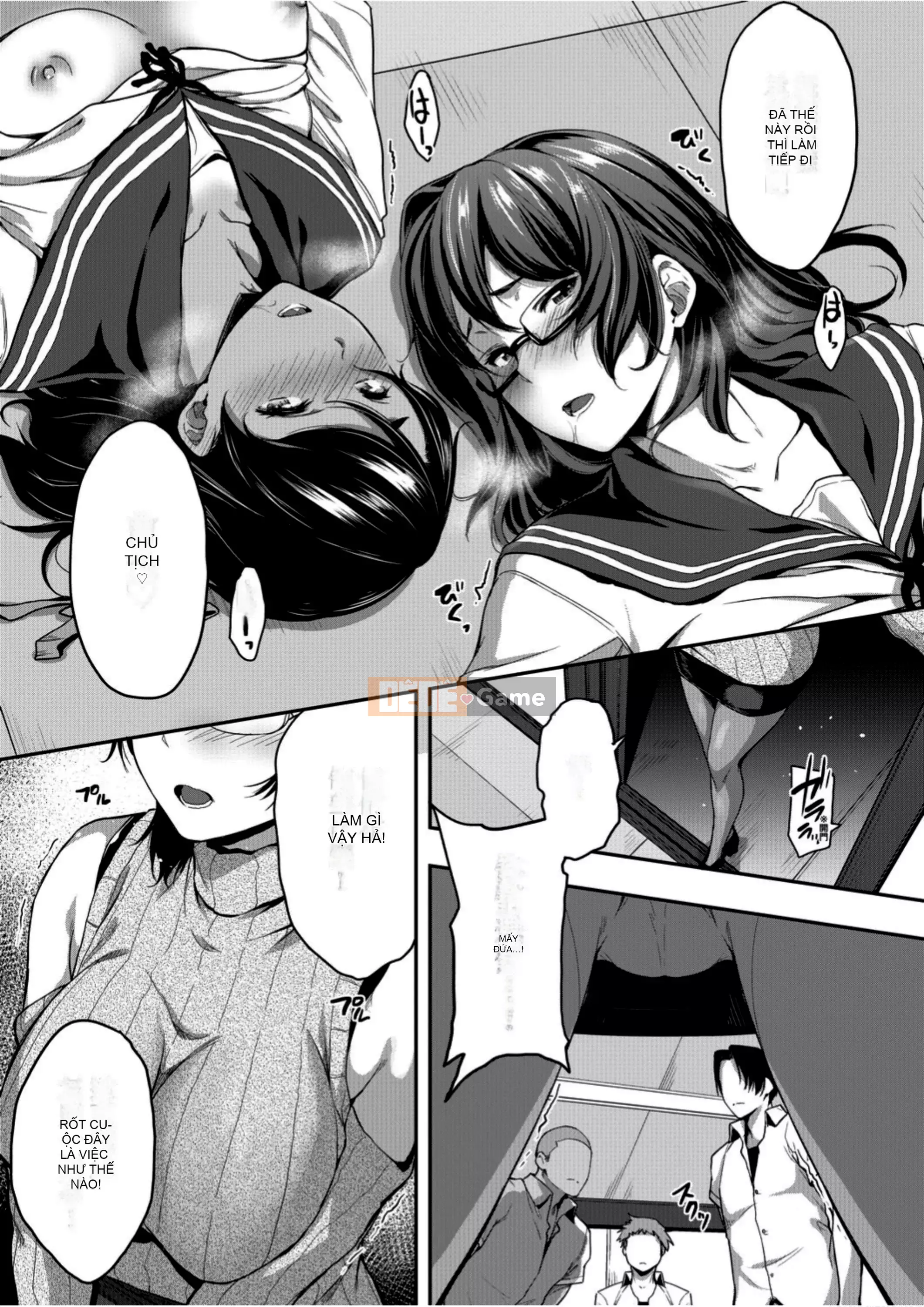 [Barun] Bộ ngực nghiêm túc và đeo kính