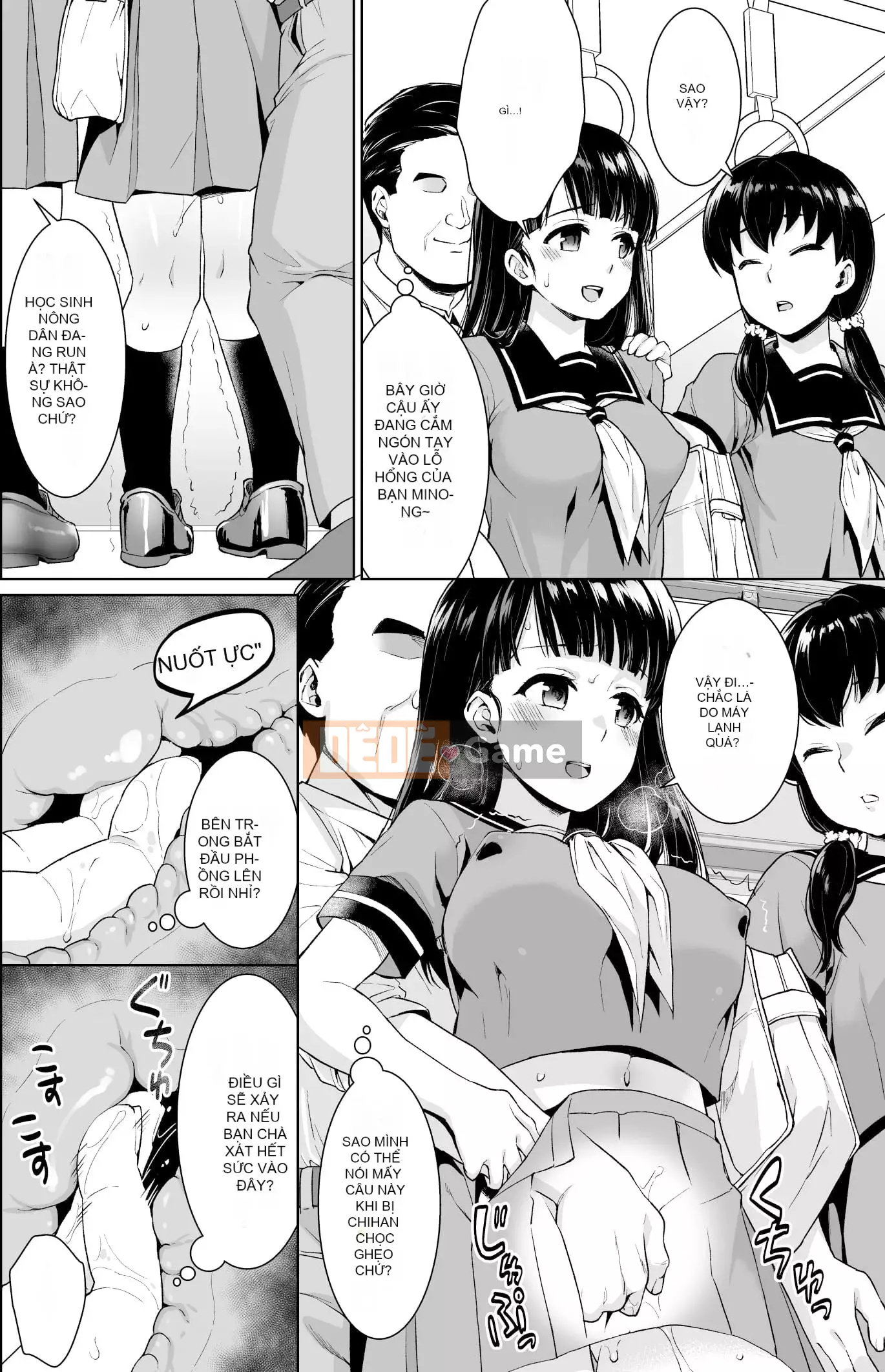 [F Taku (Anma)] Xe buýt du ngoạn trường nữ sinh đơn giản không thể nói là khó chịu