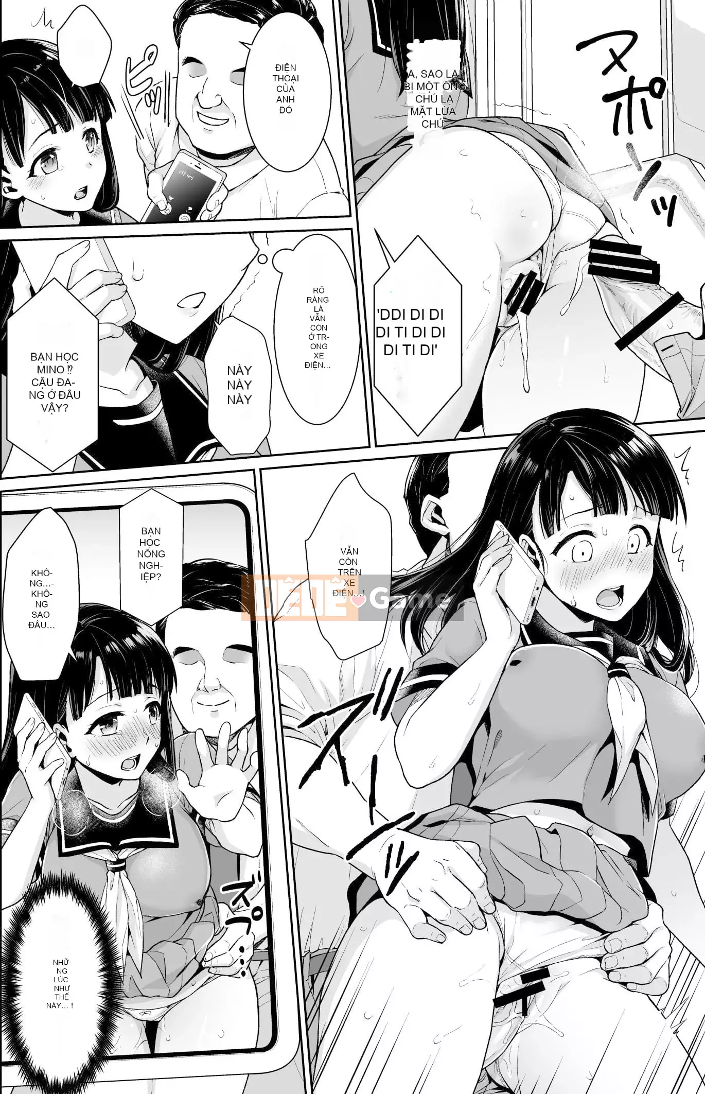 [F Taku (Anma)] Xe buýt du ngoạn trường nữ sinh đơn giản không thể nói là khó chịu