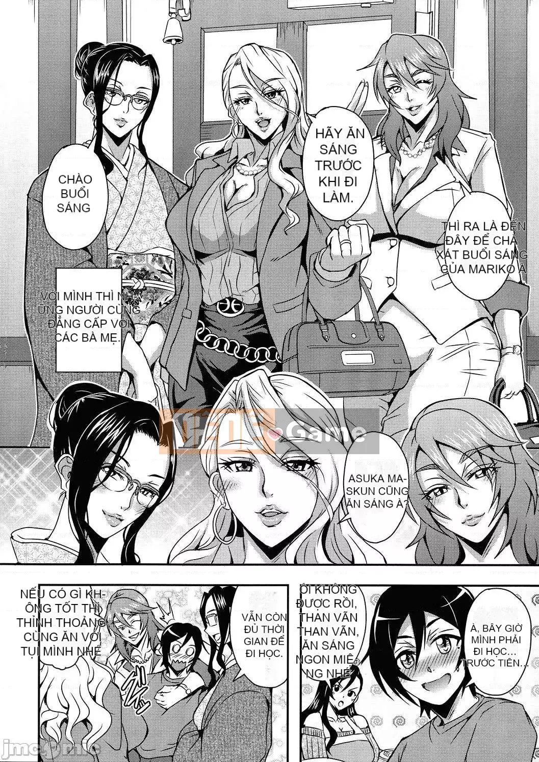 [Mifune Seijiro] Cuộc sống Harlem với tôi và những bà mẹ succubus