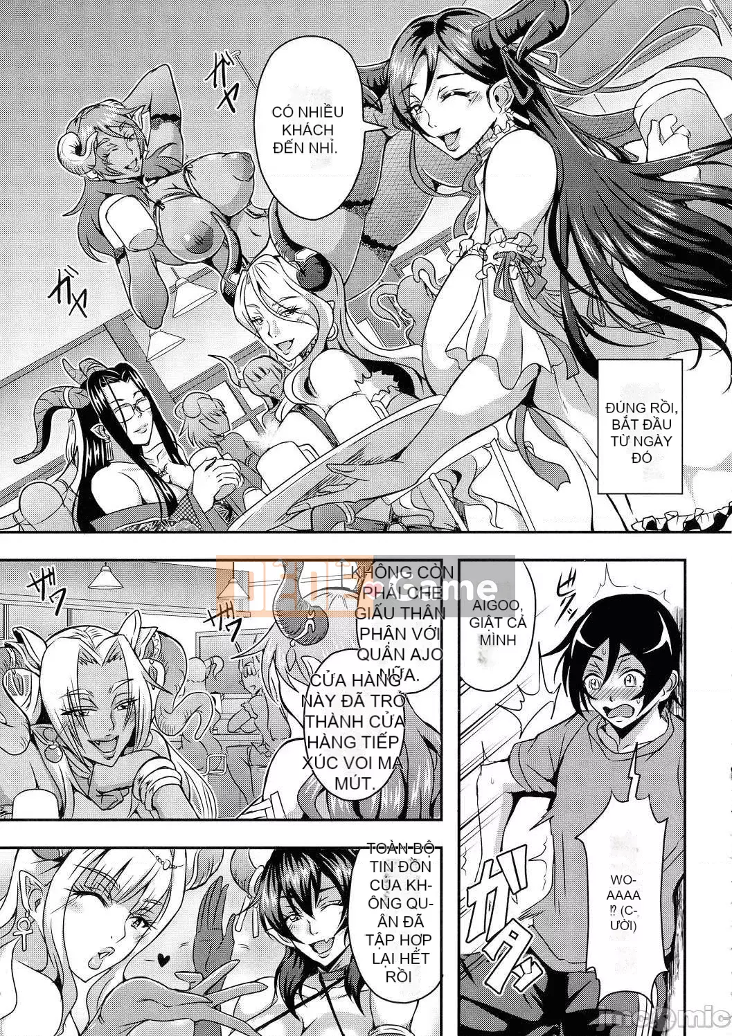 [Mifune Seijiro] Cuộc sống Harlem với tôi và những bà mẹ succubus