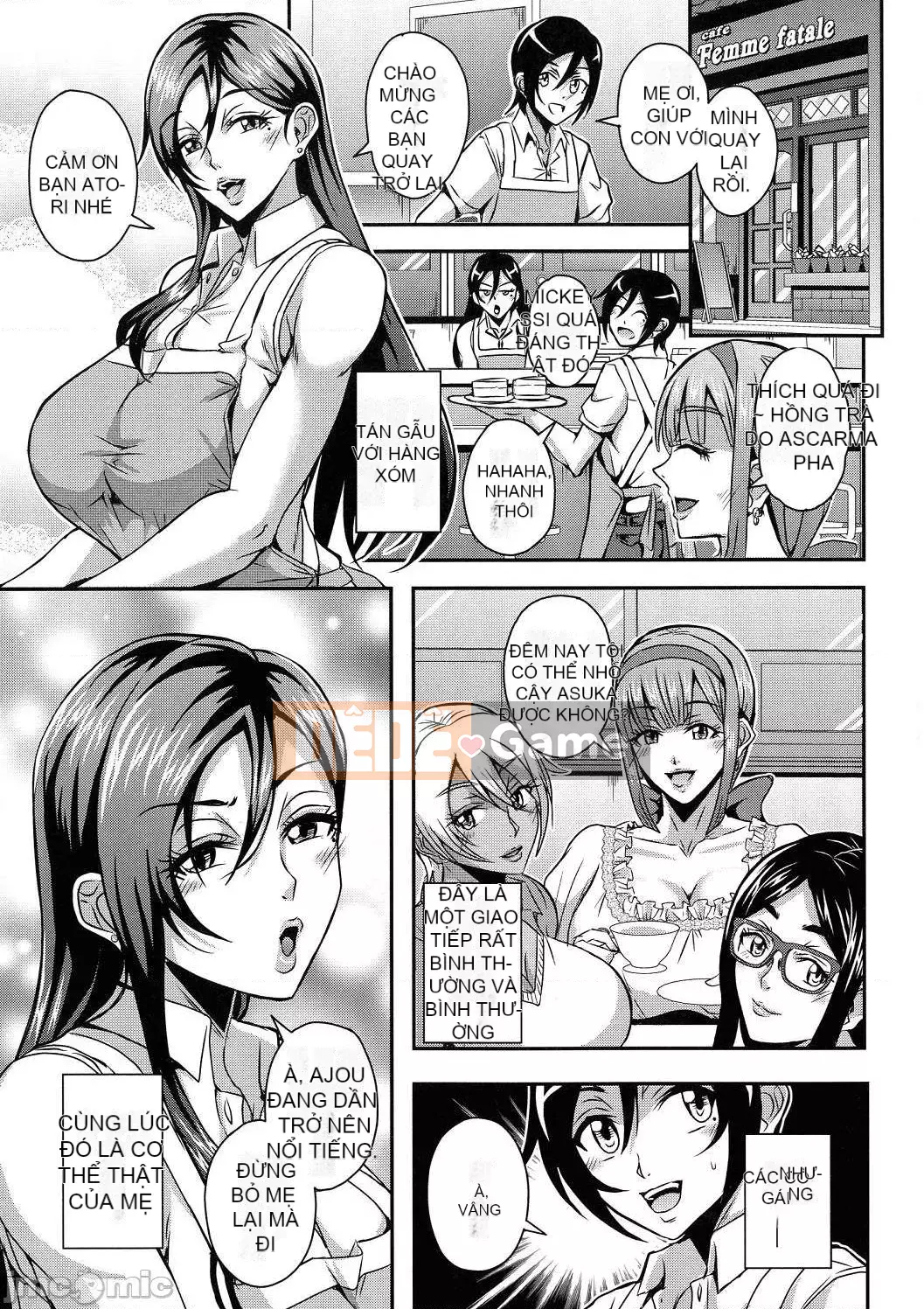 [Mifune Seijiro] Cuộc sống Harlem với tôi và những bà mẹ succubus