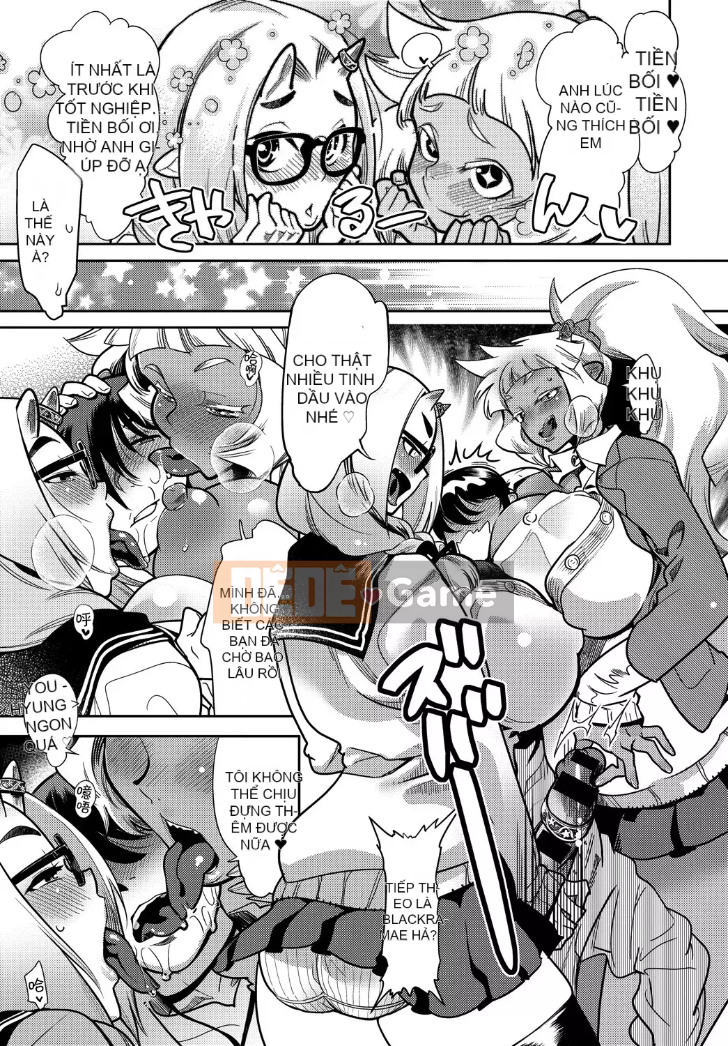 [Kemono] Hamekko 3Hòa Bình!!!