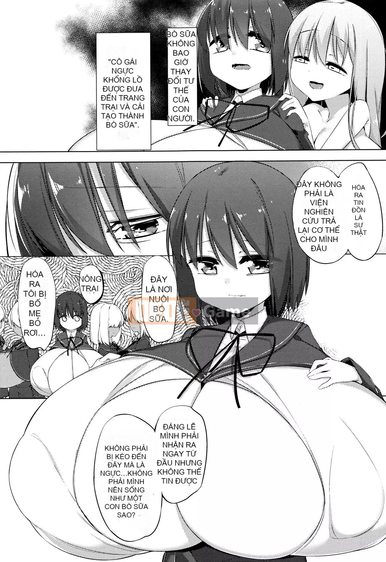 [Nhóm Hán hóa Bismusu] [Móng chân] Cô gái bò sữa Kaori