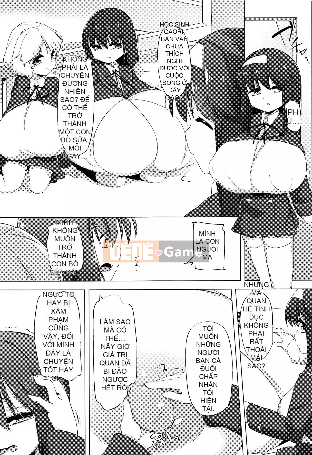 [Nhóm Hán hóa Bismusu] [Móng chân] Cô gái bò sữa Kaori