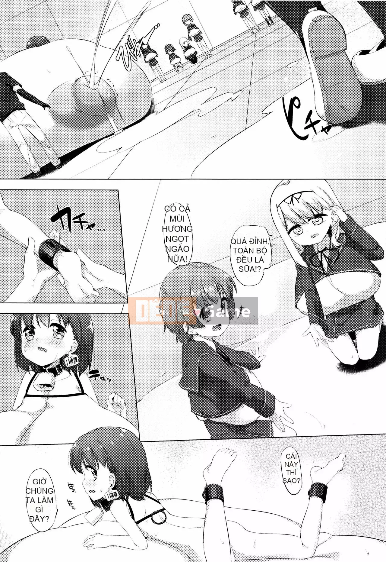 [Nhóm Hán hóa Bismusu] [Móng chân] Cô gái bò sữa Kaori