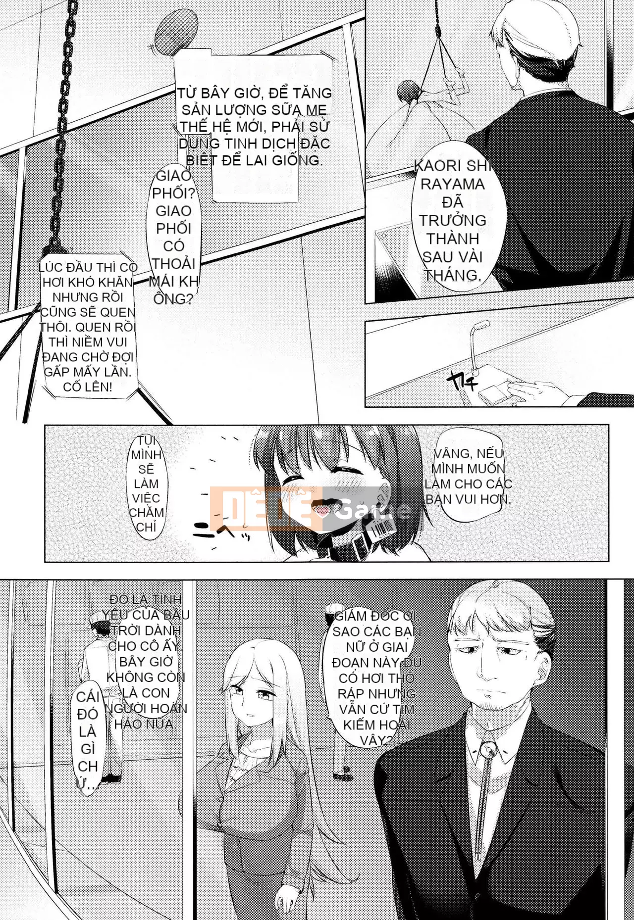 [Nhóm Hán hóa Bismusu] [Móng chân] Cô gái bò sữa Kaori