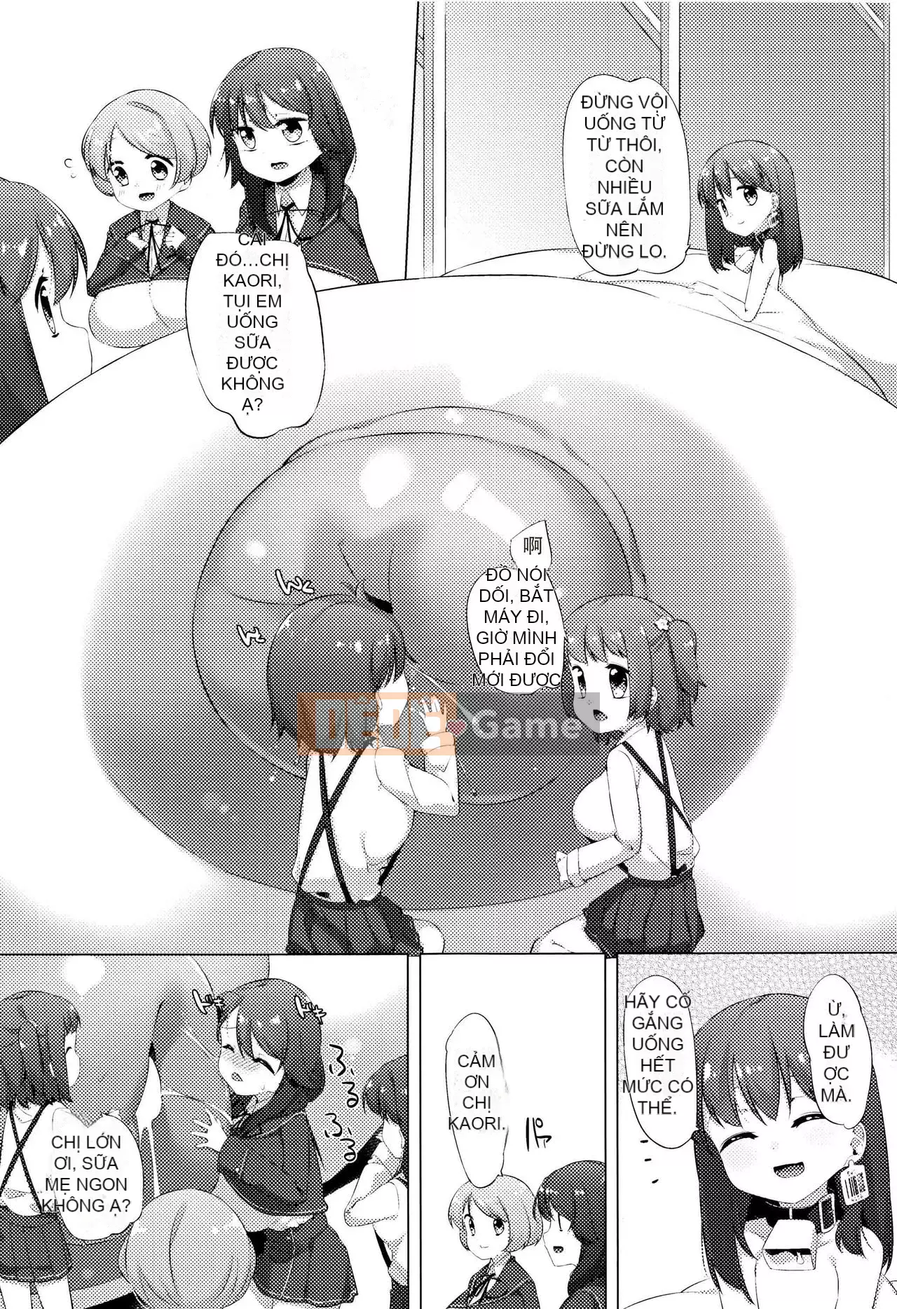 [Nhóm Hán hóa Bismusu] [Móng chân] Cô gái bò sữa Kaori